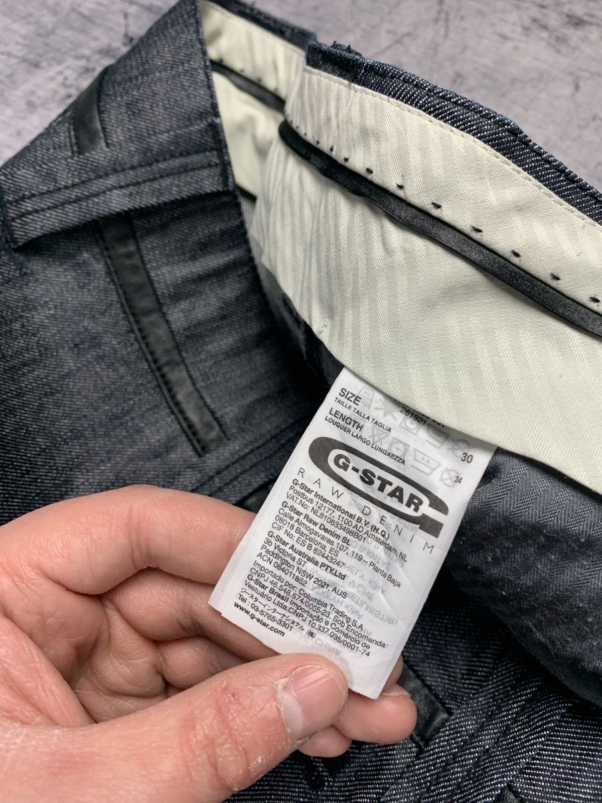 G-Star Designer G-Star Raw Correct Line Multi Zip Biker Jeans 30/34 Size US 30 / EU 46 - 11 Thumbnail
