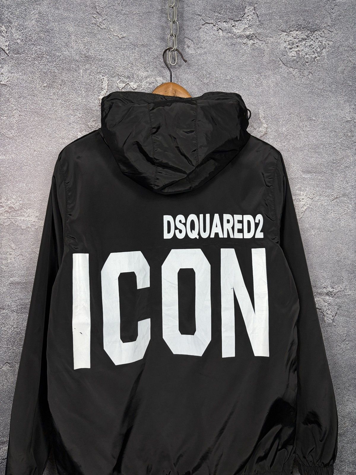 Dsquared2 Dsquared2 Icon Nylon Windbreaker Jacket Size M Size US M / EU 48-50 / 2 - 14 Thumbnail