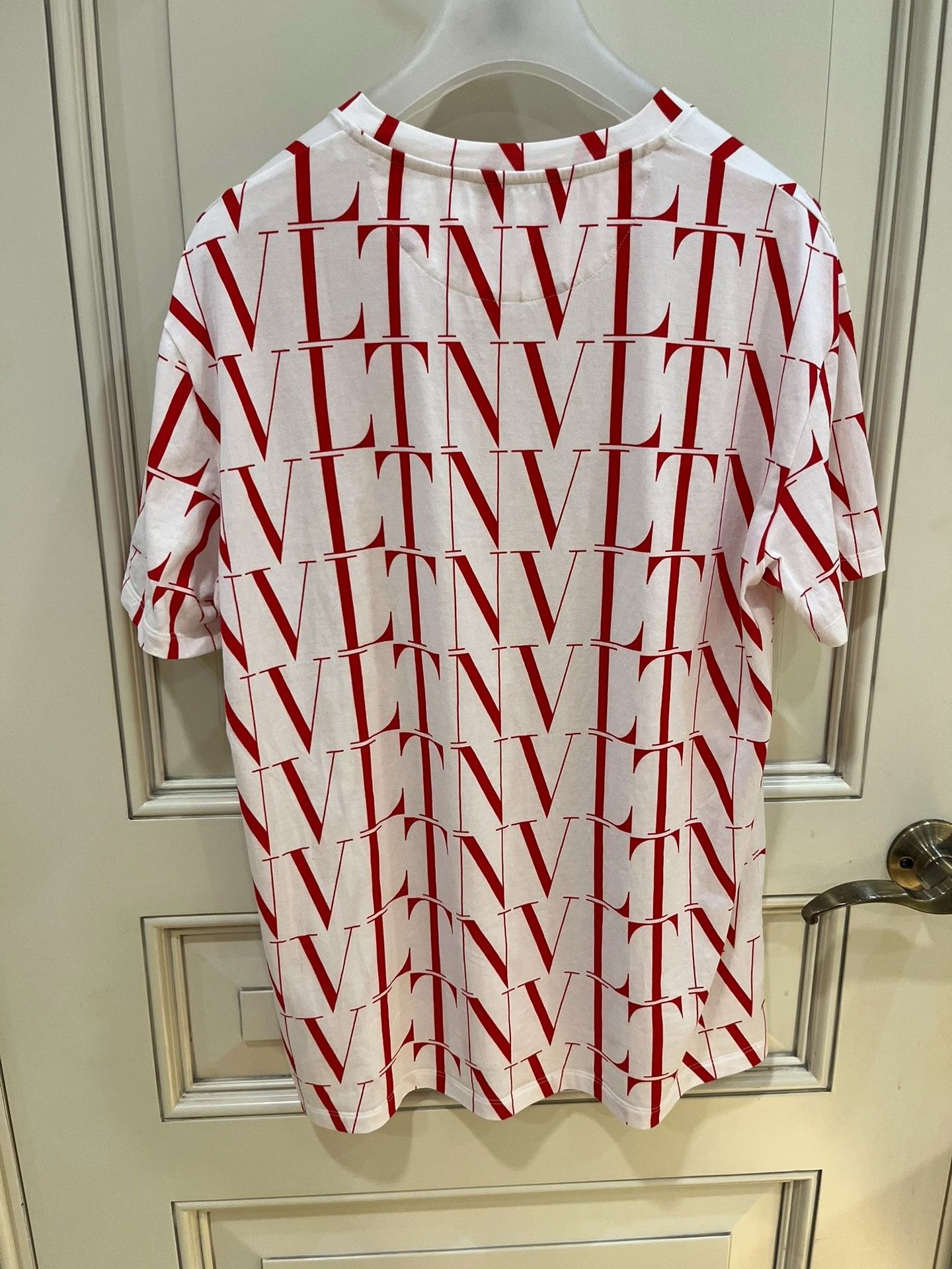 Valentino Valentino Red VLTN Printed T-shirt Size US M / EU 48-50 / 2 - 7 Thumbnail