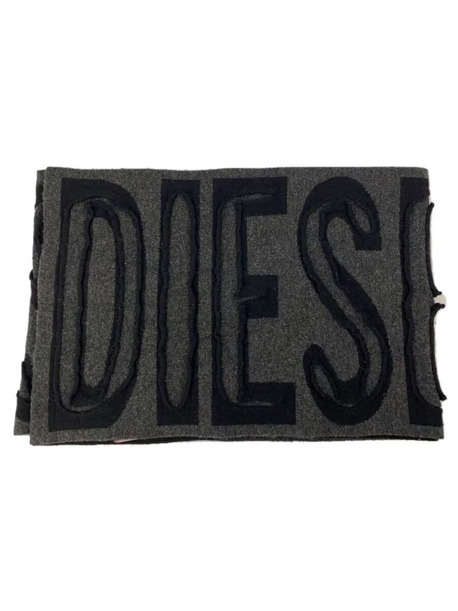 Diesel Diesel K-Rest Wool Scarf Grey Size ONE SIZE - 4 Thumbnail
