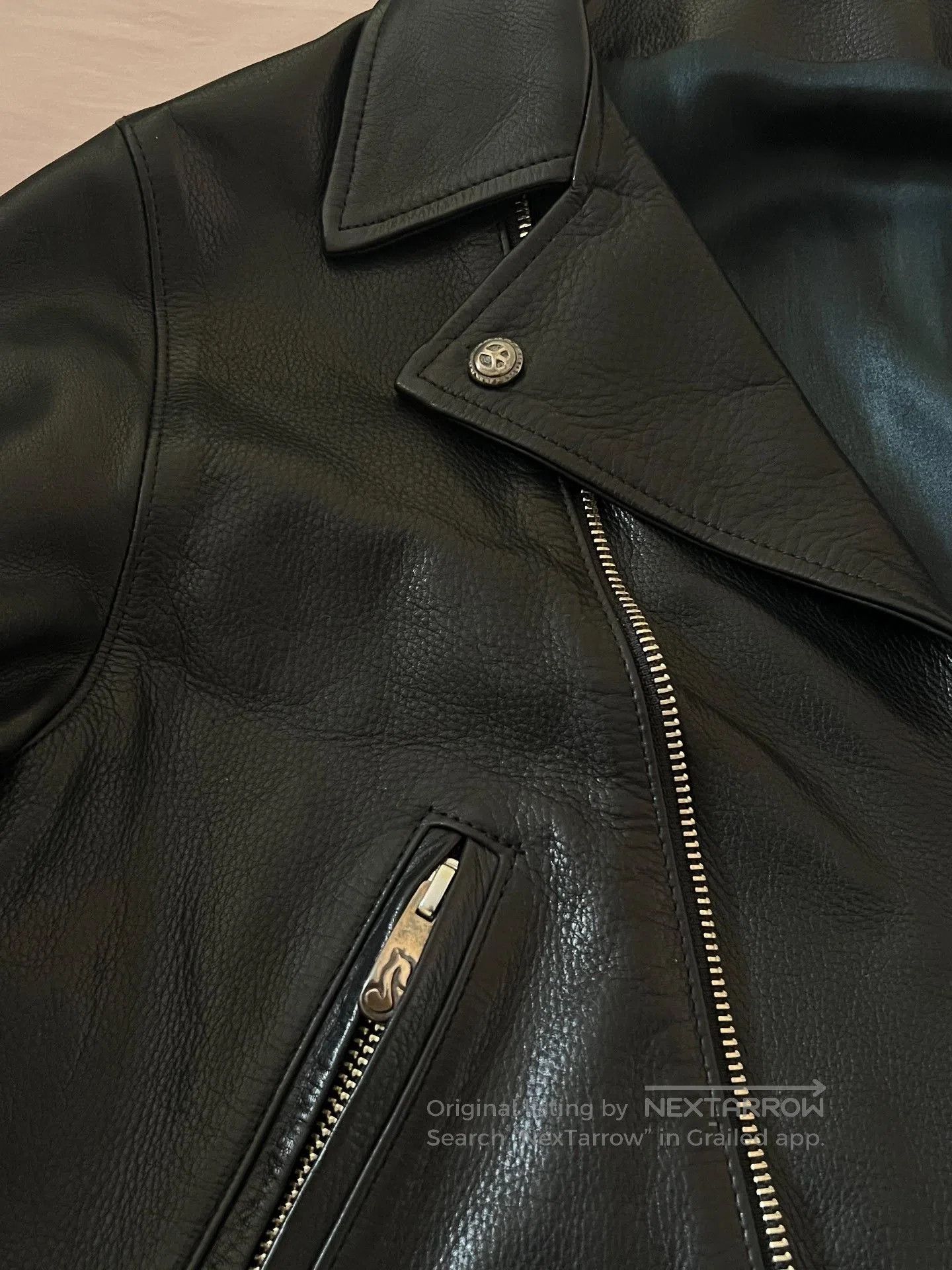 Porter Classic Porter Classic PC Riders Leather Jacket. Size XXS / US 00 / IT 34 - 4 Thumbnail