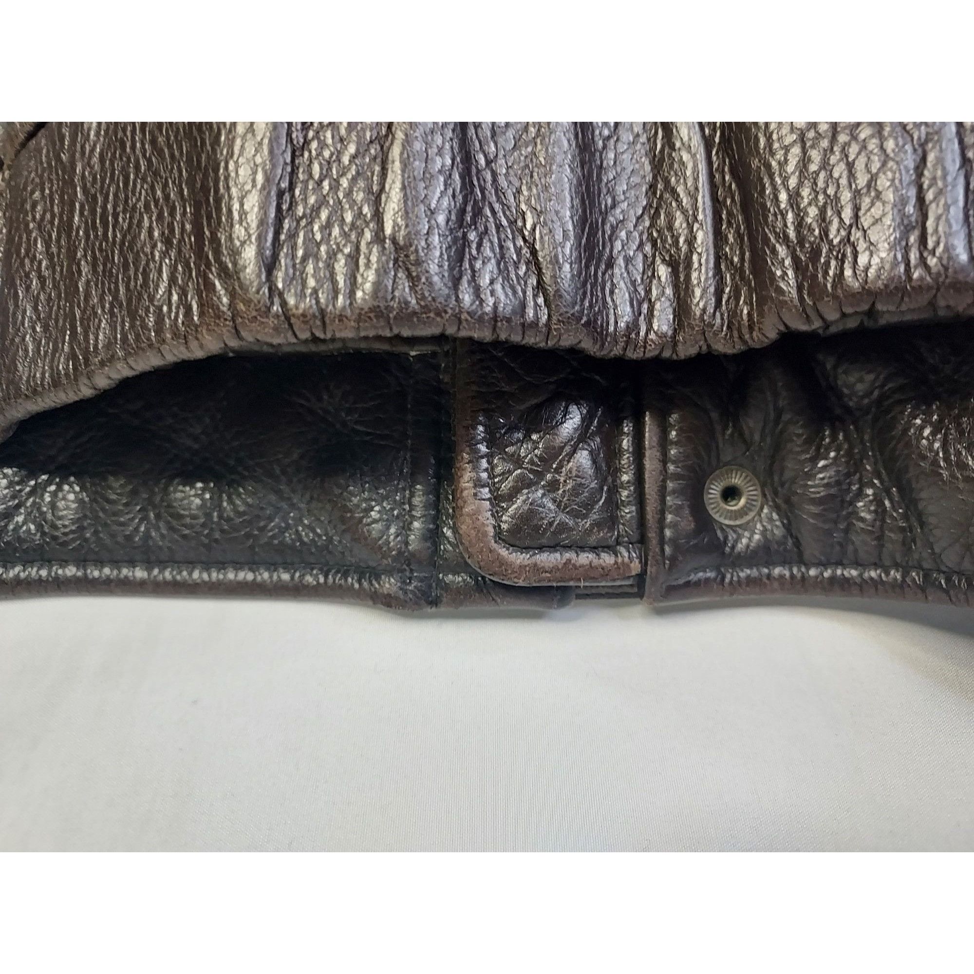 Eddie Bauer Eddie Bauer Men's Leather Jacket L Brown Genuine Leather Dis Size US L / EU 52-54 / 3 - 14 Thumbnail
