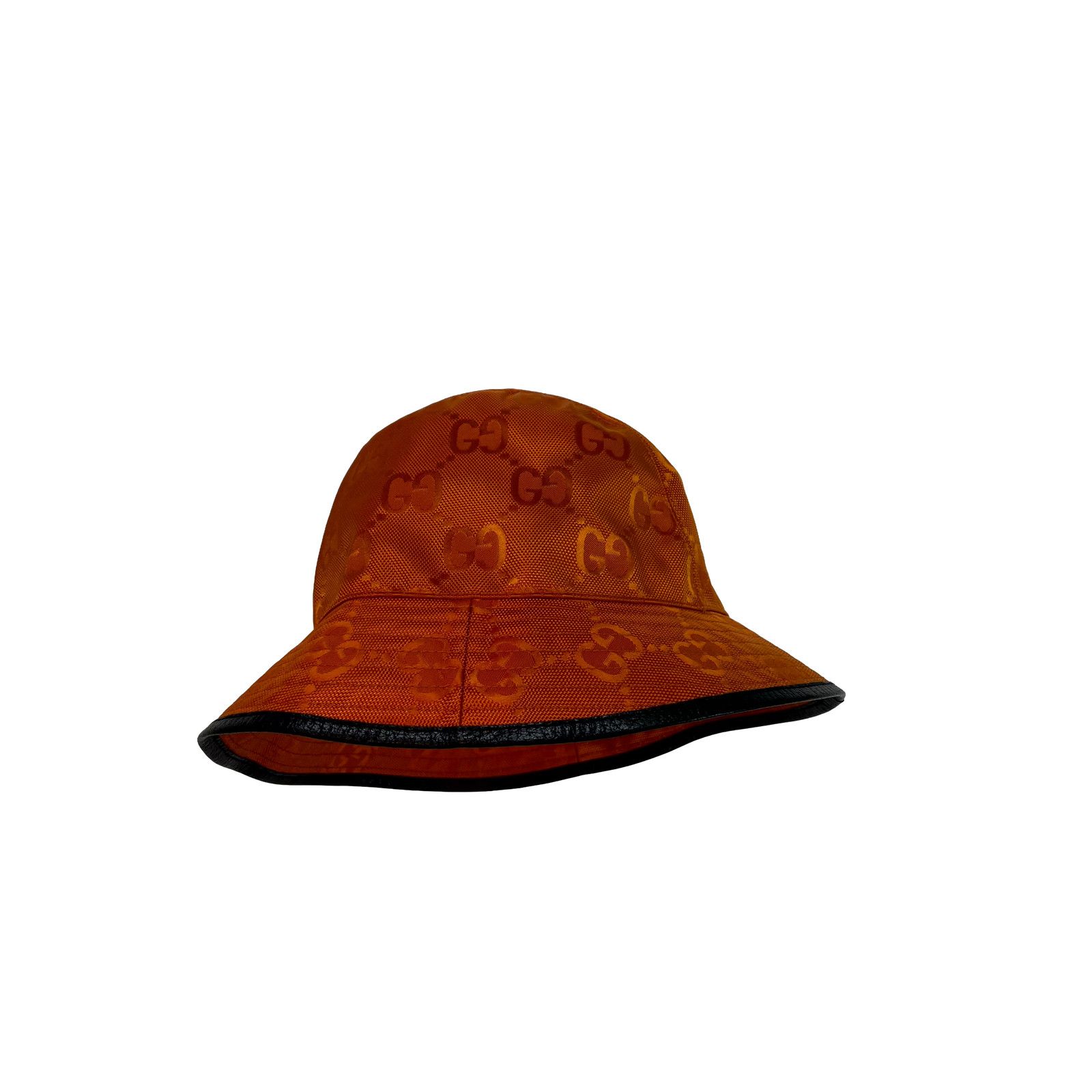 Gucci Gucci Monogram Bucket Orange Cap Size ONE SIZE - 2 Thumbnail