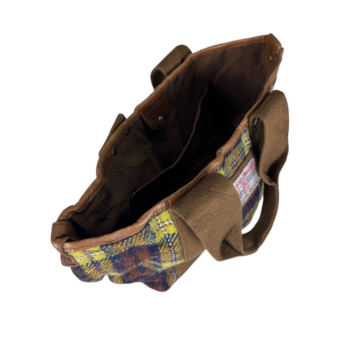 Harris Tweed 🌟HARRIS TWEED WOOL TARTAN TOTE BAGS Size ONE SIZE - 6 Thumbnail
