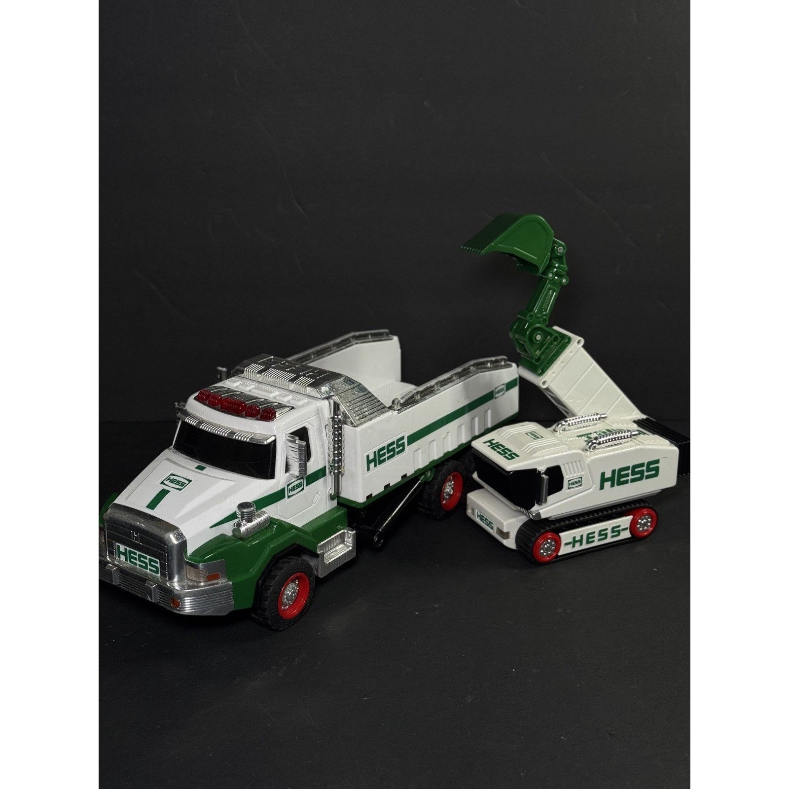 & Other Stories HESS DUMP TRUCK AND LOADER 2011 *NO BOX* Size ONE SIZE - 1 Thumbnail