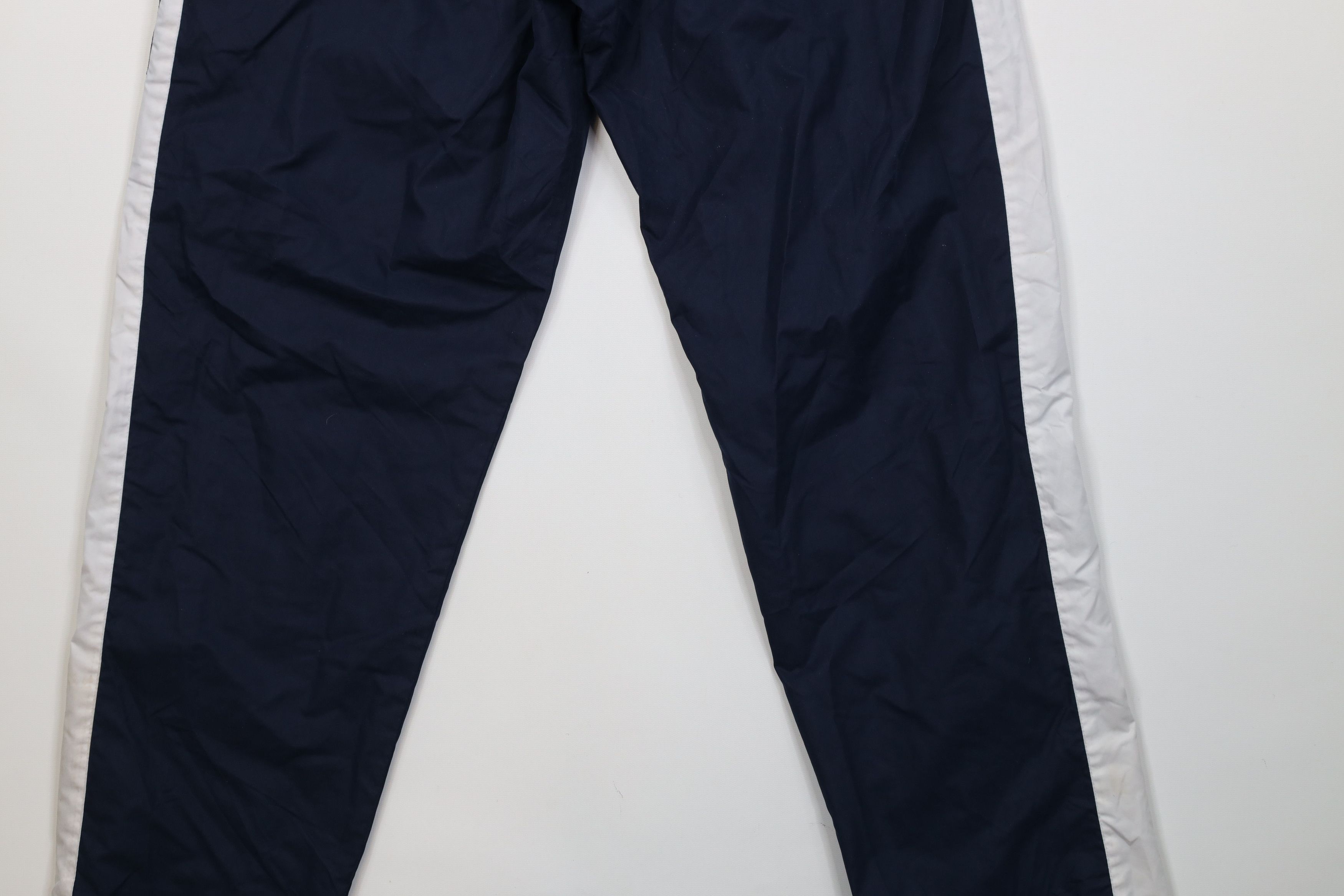 Reebok Vintage 90s Reebok Big Logo Cuffed Joggers Pants Blue Size US 32 / EU 48 - 15 Thumbnail
