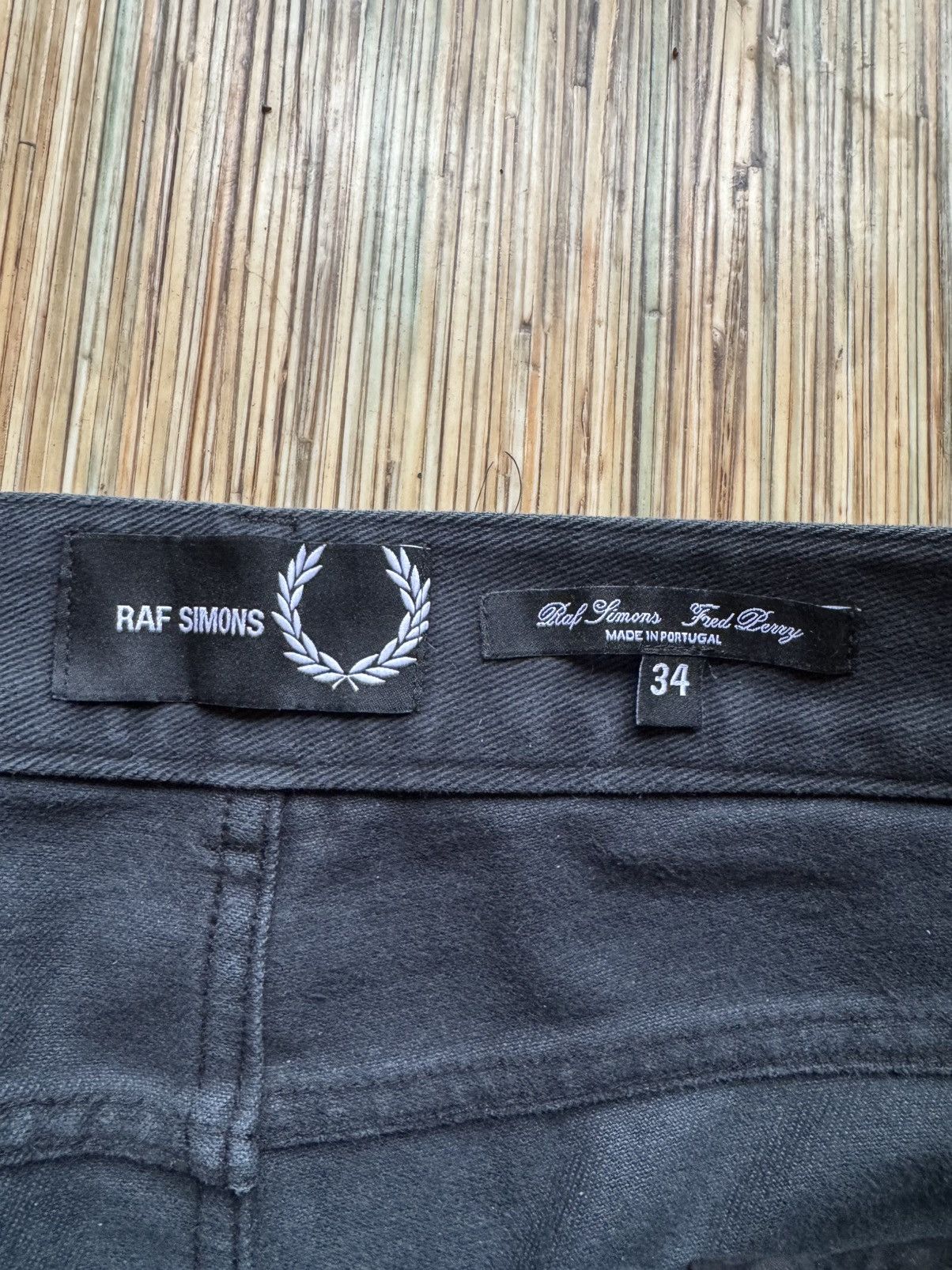 Fred Perry × Raf Simons Raf simons x Fred perry wide leg pants jeans Size US 34 / EU 50 - 4 Thumbnail