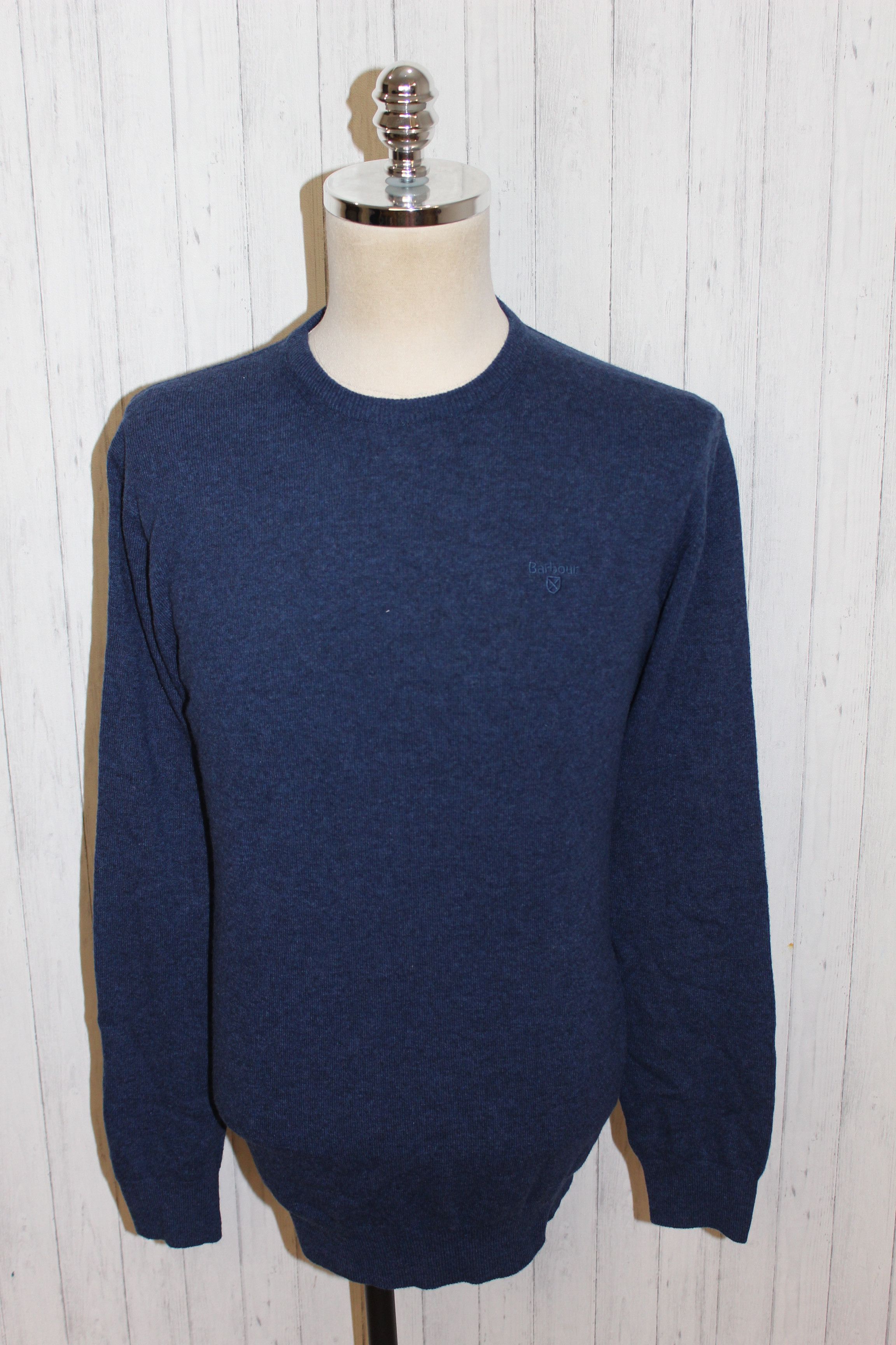 Barbour BARBOUR Crew Neck Wool Sweater Jumper Size XL Size US XL / EU 56 / 4 - 2 Thumbnail