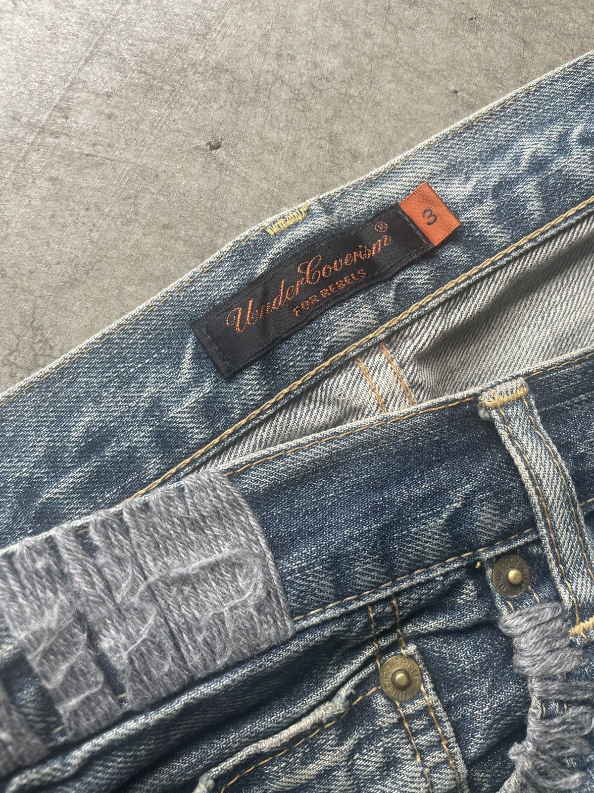 Undercover undercover aw06 bug denim Size US 32 / EU 48 - 3 Thumbnail