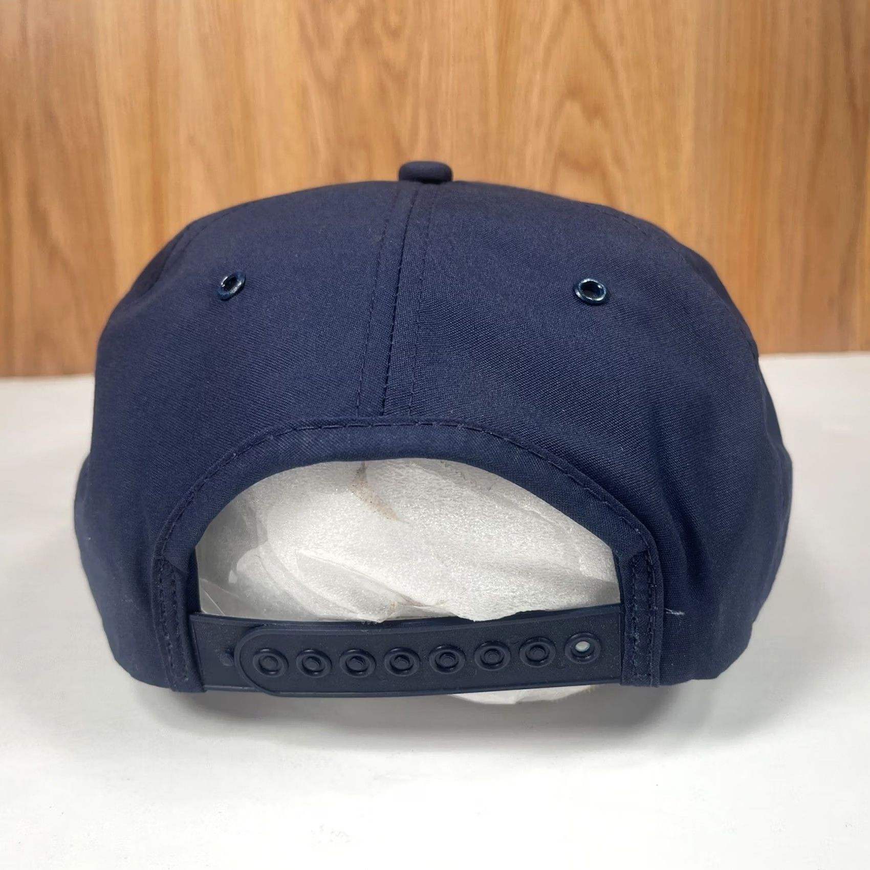 Vintage VINTAGE Cintas Weather King Heating & Cooling Snapback Trucker Hat Cap Navy Blue Hat Mens Adjustable Blue Size ONE SIZE - 5 Thumbnail
