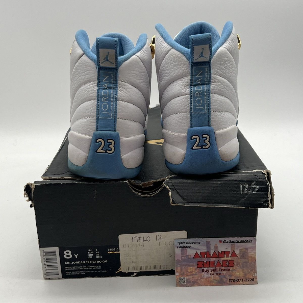 Jordan Brand Air Jordan 12 university blue Size US 8 / EU 41 - 3 Thumbnail