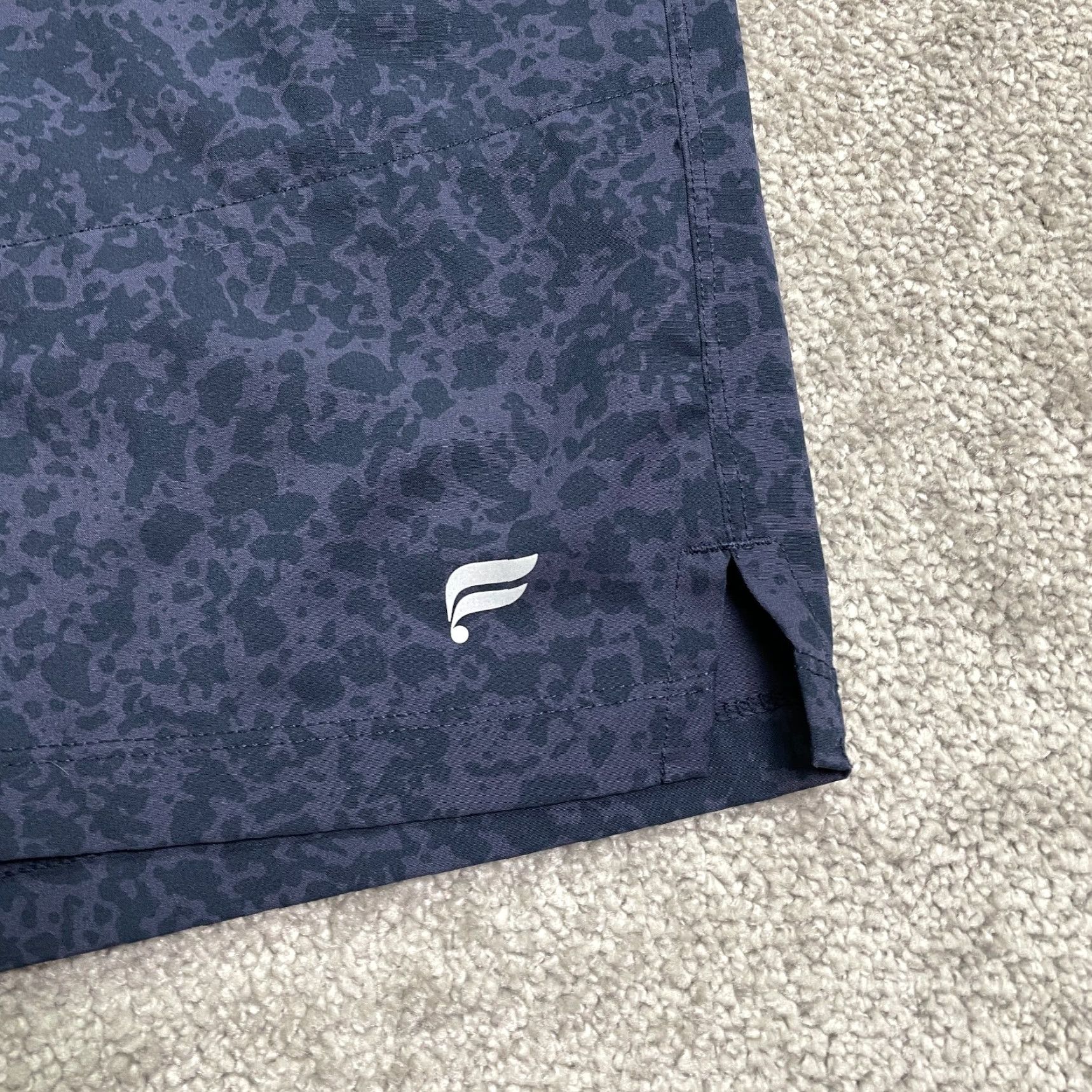 Fabletics Fabletics Shorts Men M Blue Elastic Drawstring Active Gym Athletic 29x7.5 Size US 31 - 3 Thumbnail