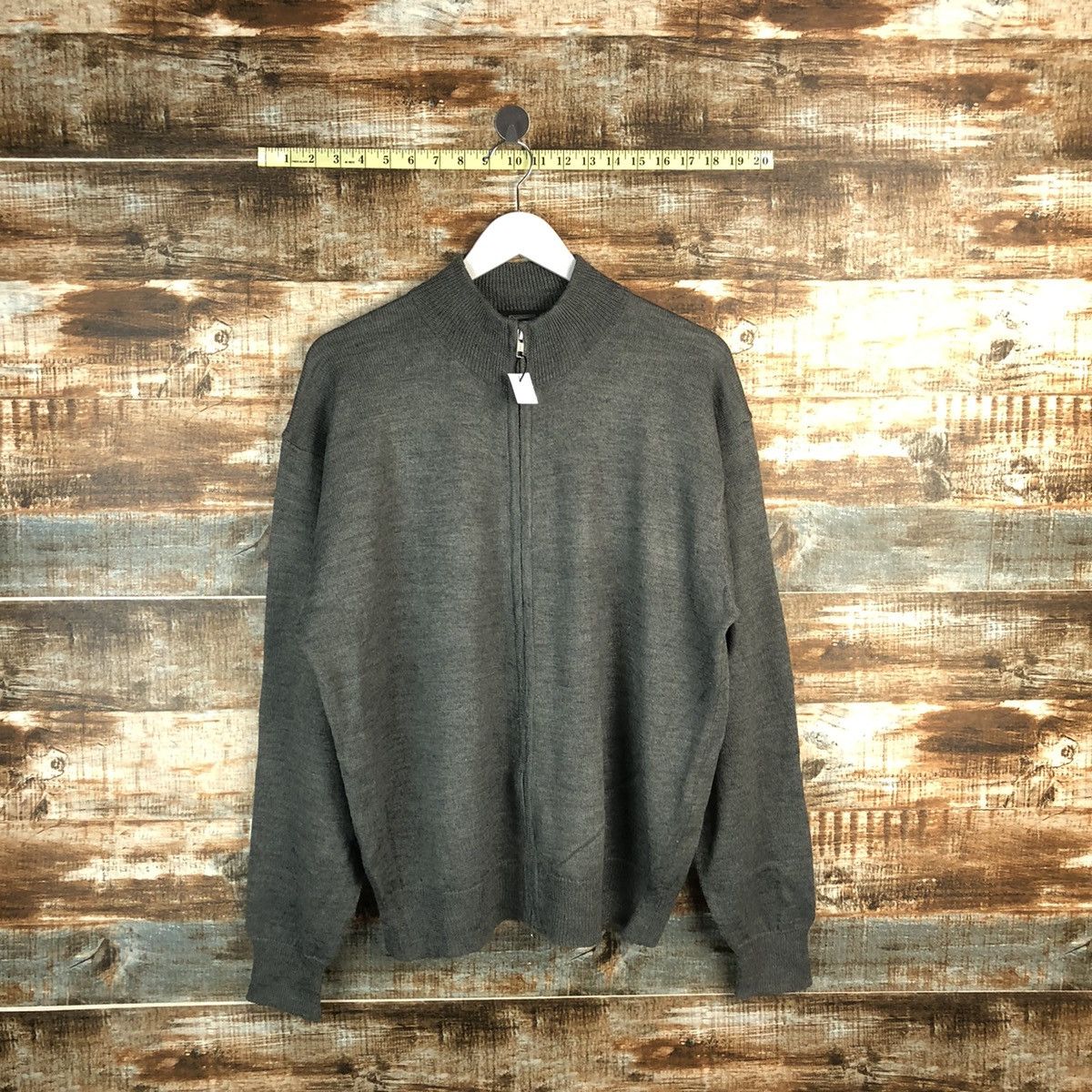 Homespun Knitwear × Japanese Brand Cyrsstaceer Grey Knitwear #A1774 Size US L / EU 52-54 / 3 - 1 Thumbnail