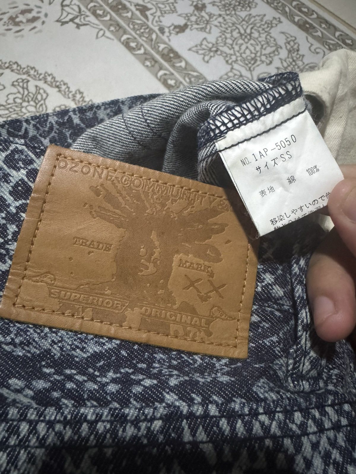 Hysteric Glamour 🇯🇵🔥 Flare Snake Skin Hysteric Denim Jeans Size US 28 / EU 44 - 7 Thumbnail
