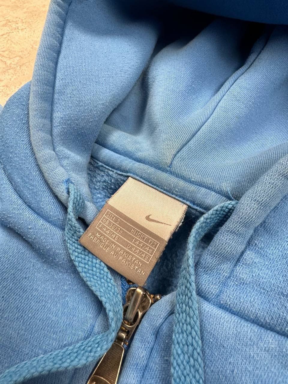 Nike Vintage Nike Y2K Blue Zip Hoodie Size US S / EU 44-46 / 1 - 6 Thumbnail