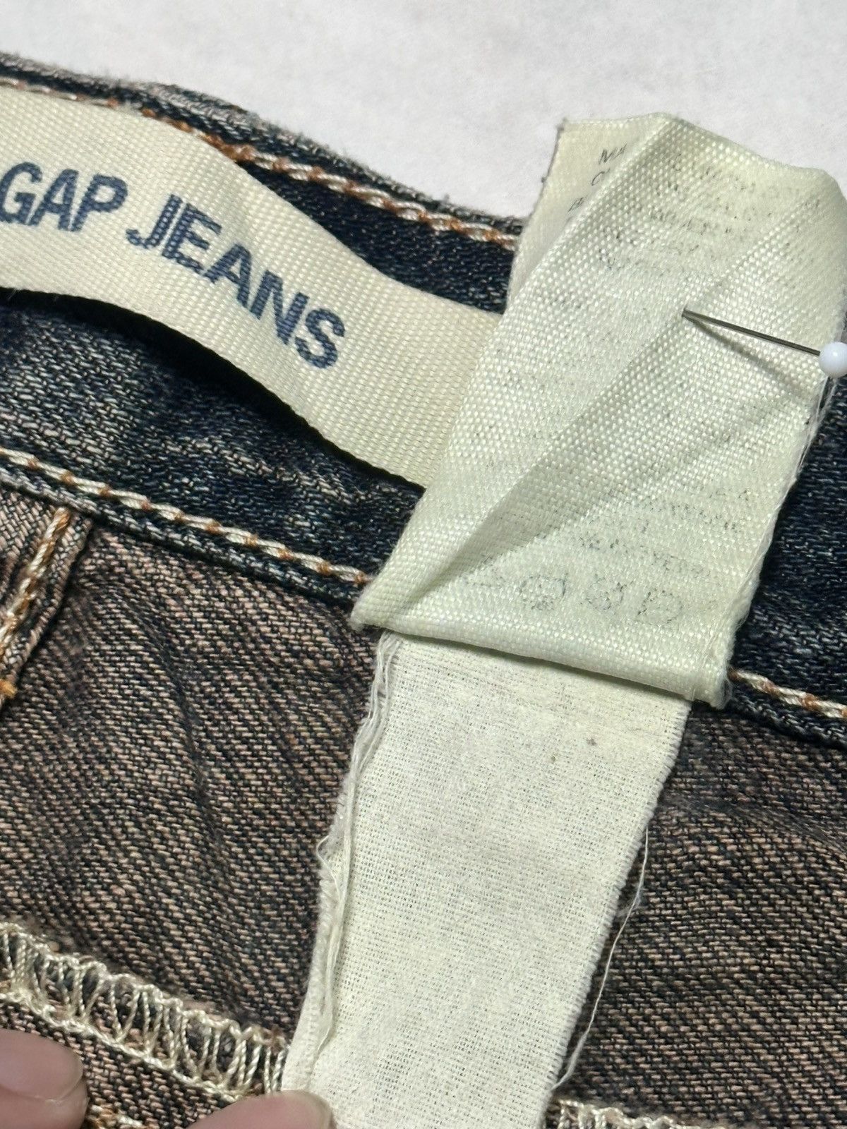 Gap Gap Vintage With Baggy Loose and Faded Rusted Wash Size US 32 / EU 48 - 10 Thumbnail