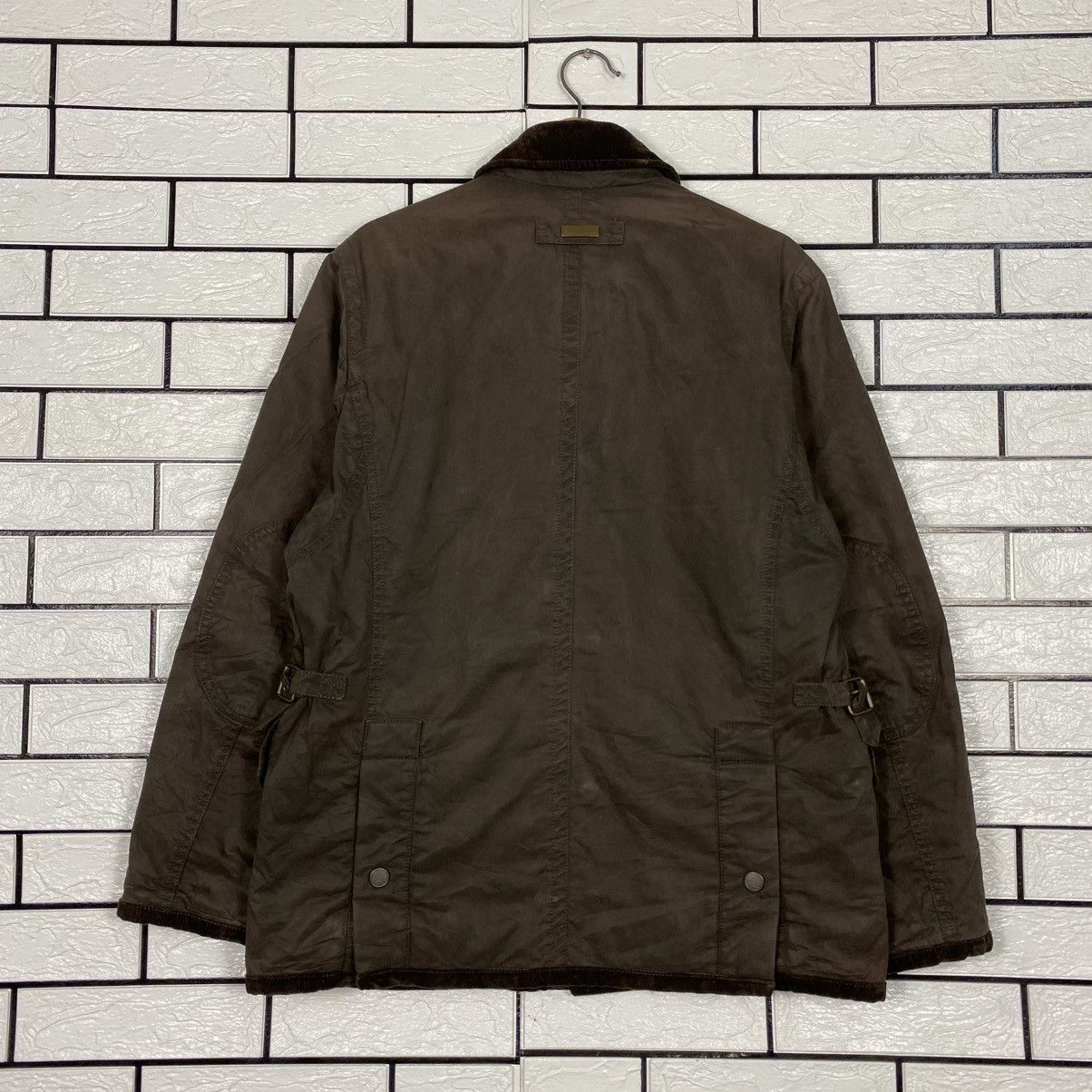 Japanese Brand Vintage Hunting Wax Jacket Blanket Henry Cotton Issey Miyake Size US S / EU 44-46 / 1 - 9 Thumbnail