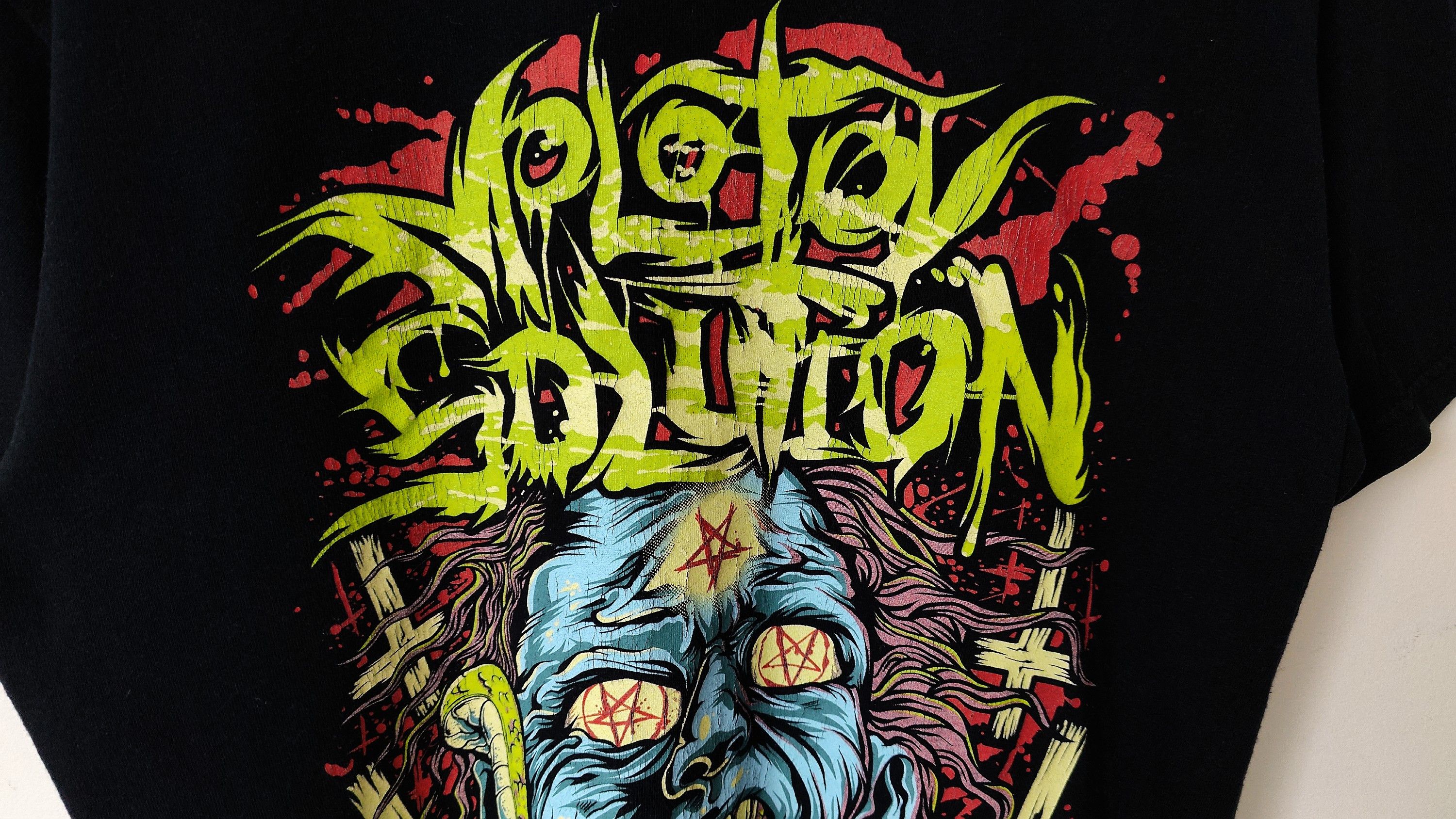 Band Tees × Vintage Molotov Solution VTG Y2K Vintage Deathcore Tshirt Size US M / EU 48-50 / 2 - 2 Thumbnail