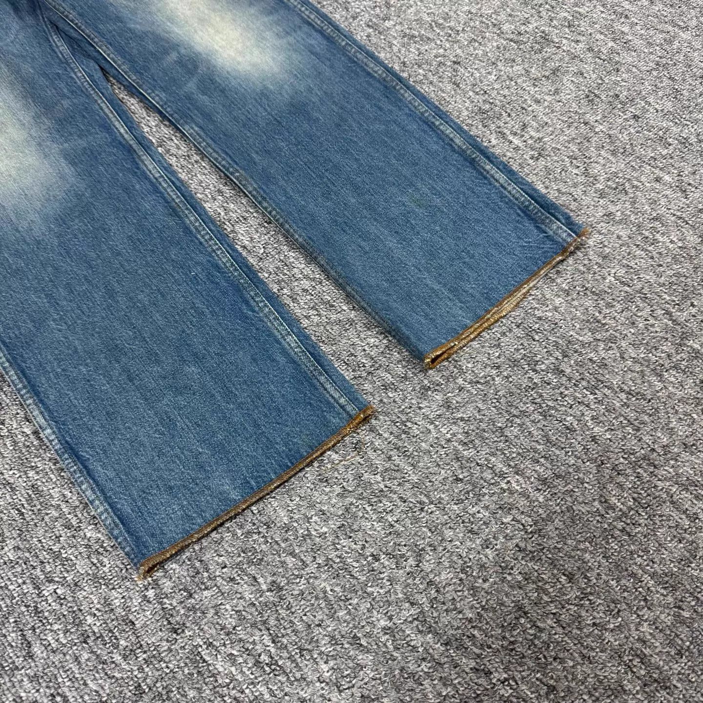 Gucci Gucci Tiger Floral Embroidered Raw Men's Jeans 32 Size US 32 / EU 48 - 2 Thumbnail