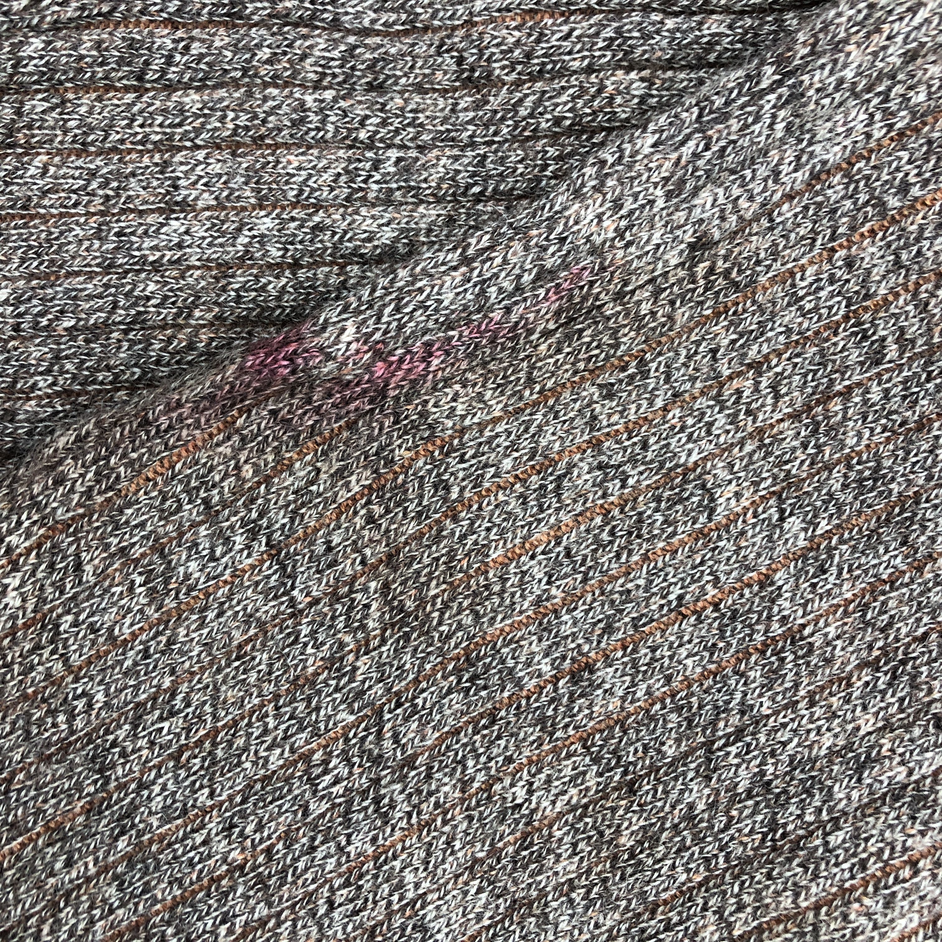 Japanese Brand Vintage Brummell Scarf Muffler Wool Cashmere Scarves Size ONE SIZE - 4 Thumbnail