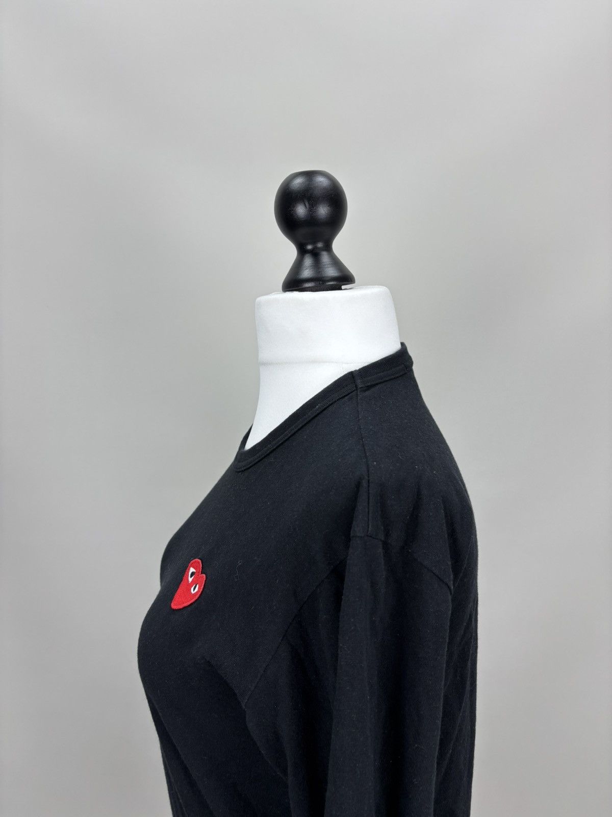 Comme des Garcons Womens long sleeve Play Comme des Garcons Size S Color Black Size S / US 4 / IT 40 - 10 Thumbnail