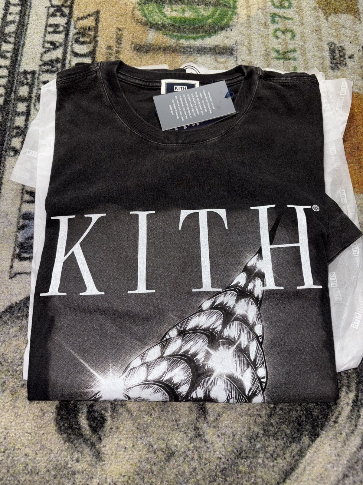 Kith Kith Chrysler Lights Vintage Tee Black Size US L / EU 52-54 / 3 - 1 Thumbnail