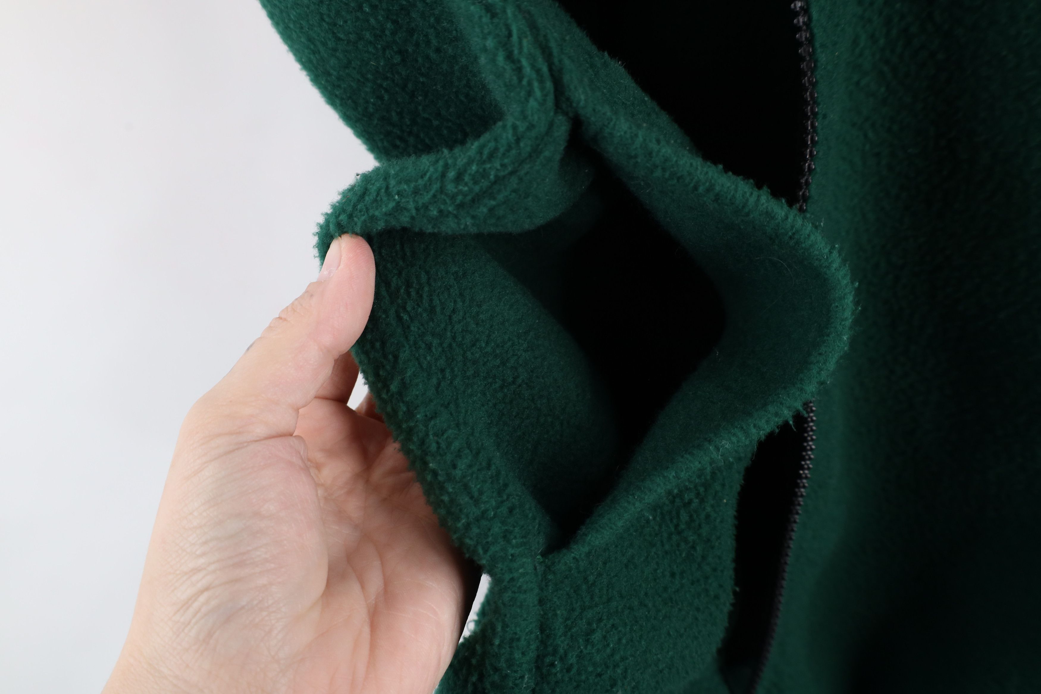 Jeep × Vintage Vintage 90s Jeep Gear Zip Fleece Vest Jacket Green USA Size US XL / EU 56 / 4 - 7 Thumbnail