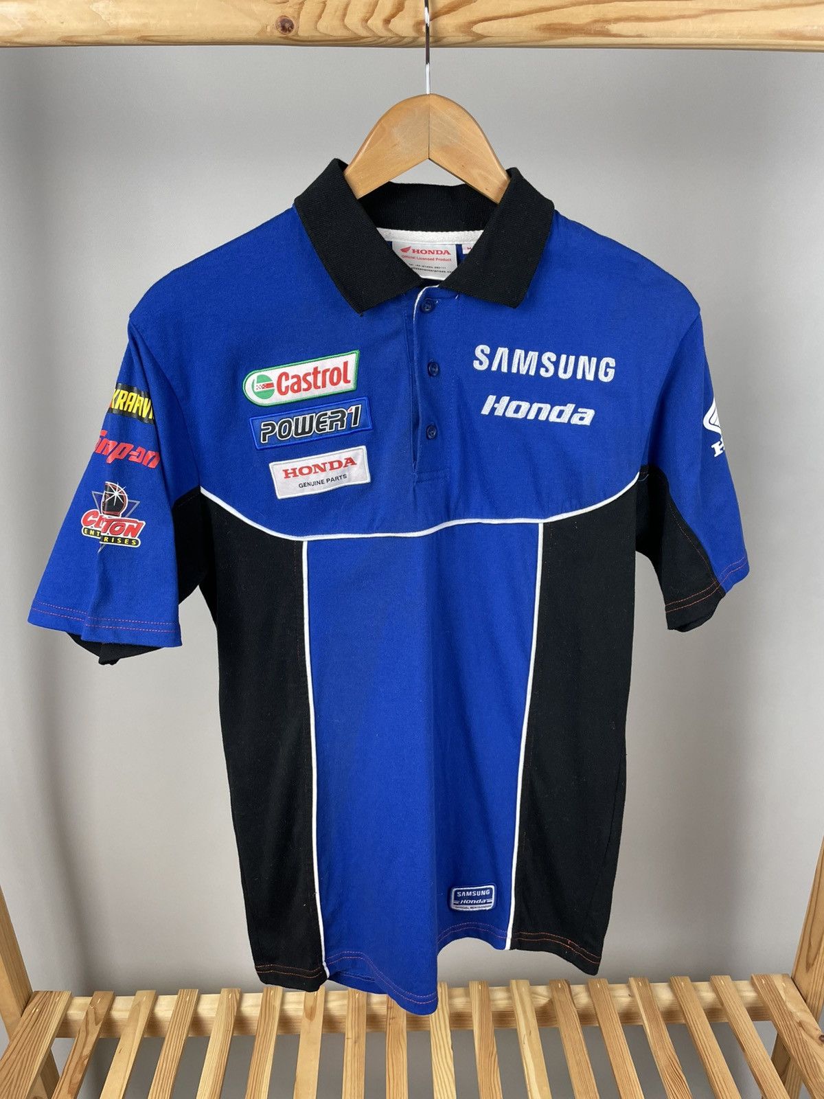 Honda × NASCAR Honda racing Samsung nascar polo shirt size M Size US M / EU 48-50 / 2 - 1 Thumbnail