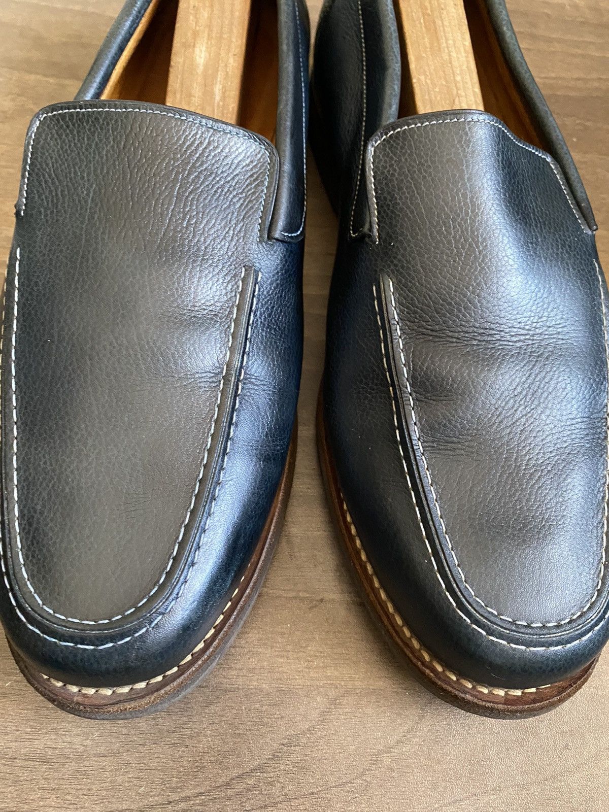 John Lobb John lobb miami pebble grain penny loafers uk 9EE Size US 10 / EU 43 - 2 Thumbnail