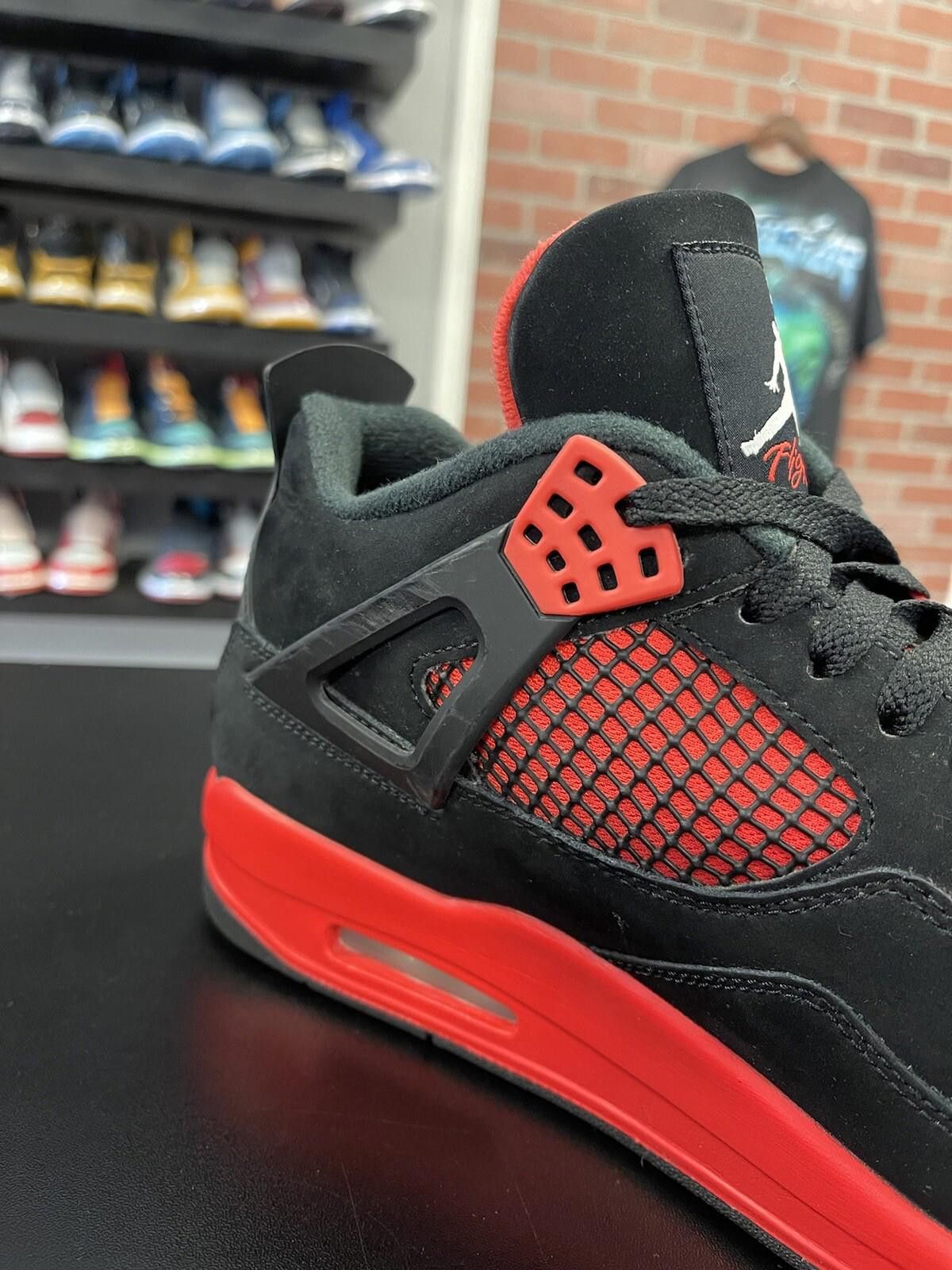 Jordan Brand Size 11.5 - Air Jordan 4 Retro “Red Thunder” CT8527-016 Size US 11.5 / EU 44-45 - 8 Thumbnail
