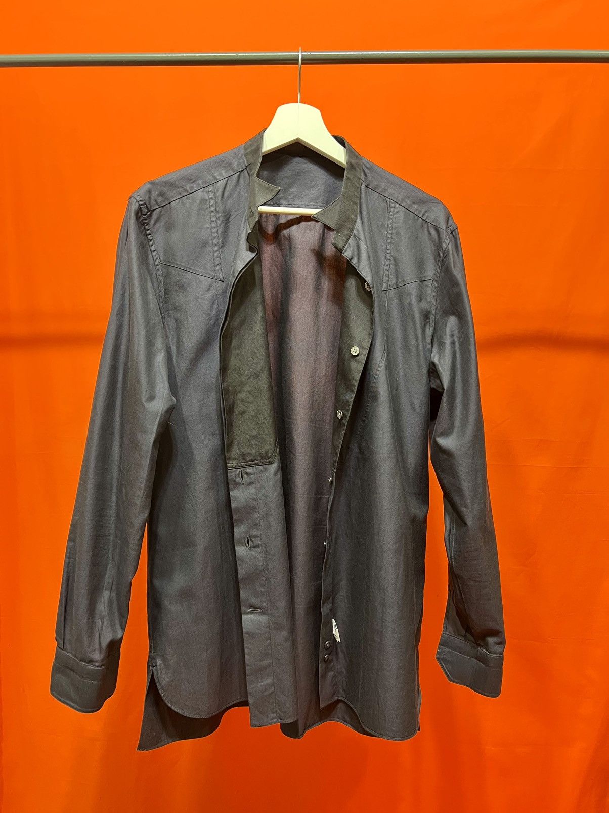 Lanvin LANVIN couture twill shirt , s/s 2011 catwalk Size US M / EU 48-50 / 2 - 8 Thumbnail
