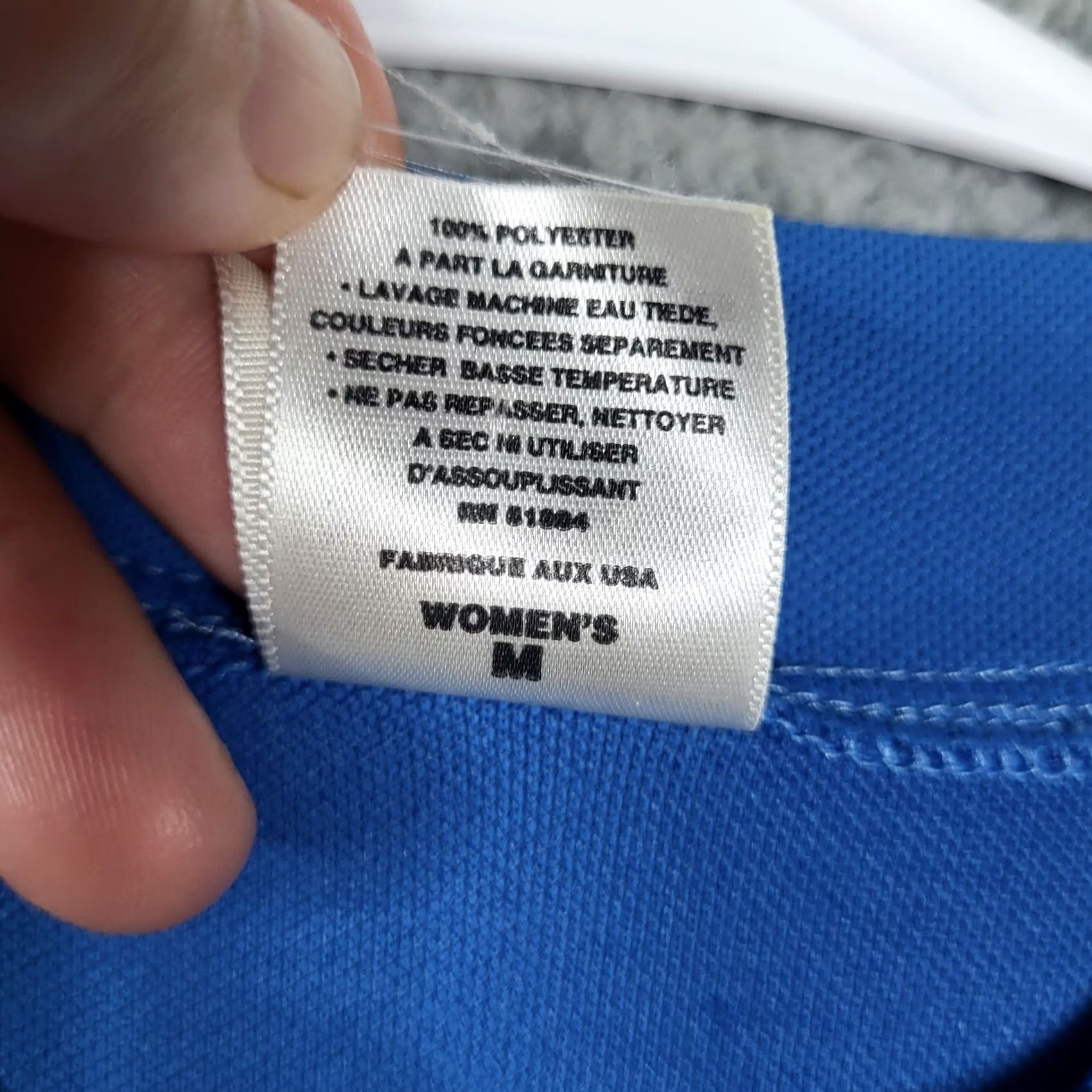 Patagonia Patagonia Tank Women's Blue 1/2 Zipper Back Pocket Size M Sleeveless Regular Fit Size M / US 6-8 / IT 42-44 - 3 Thumbnail