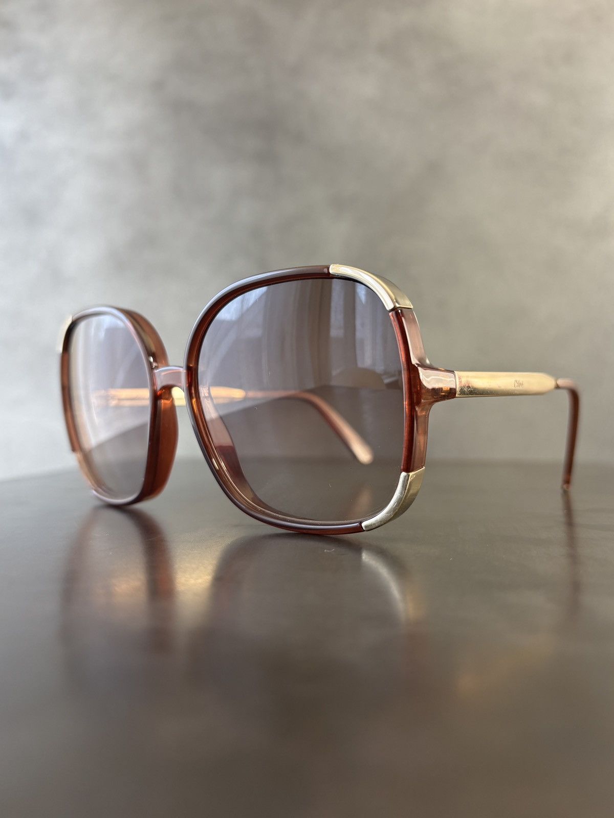 Chloe 2000s Chloe Sunglasses CE719S Ted Lapidus Oversize Square Size ONE SIZE - 2 Thumbnail