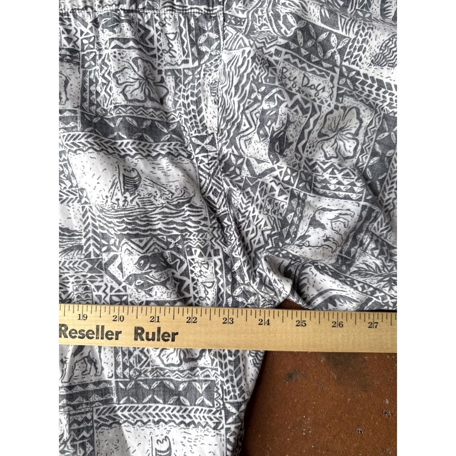 Big Dogs VINTAGE Big Hawaiian Tropical Beach Button Up Shirt Men’s Large Size US L / EU 52-54 / 3 - 4 Thumbnail