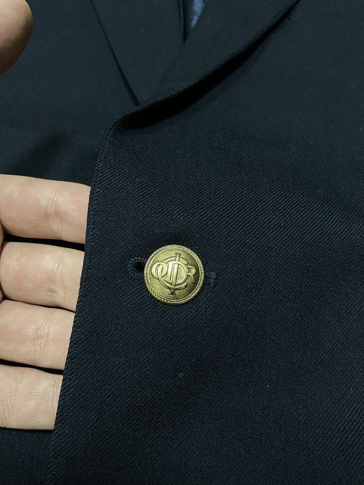 Christian Dior Monsieur Christian Dior Monsieur wool blazer two buttons blazer Size 40L - 5 Thumbnail