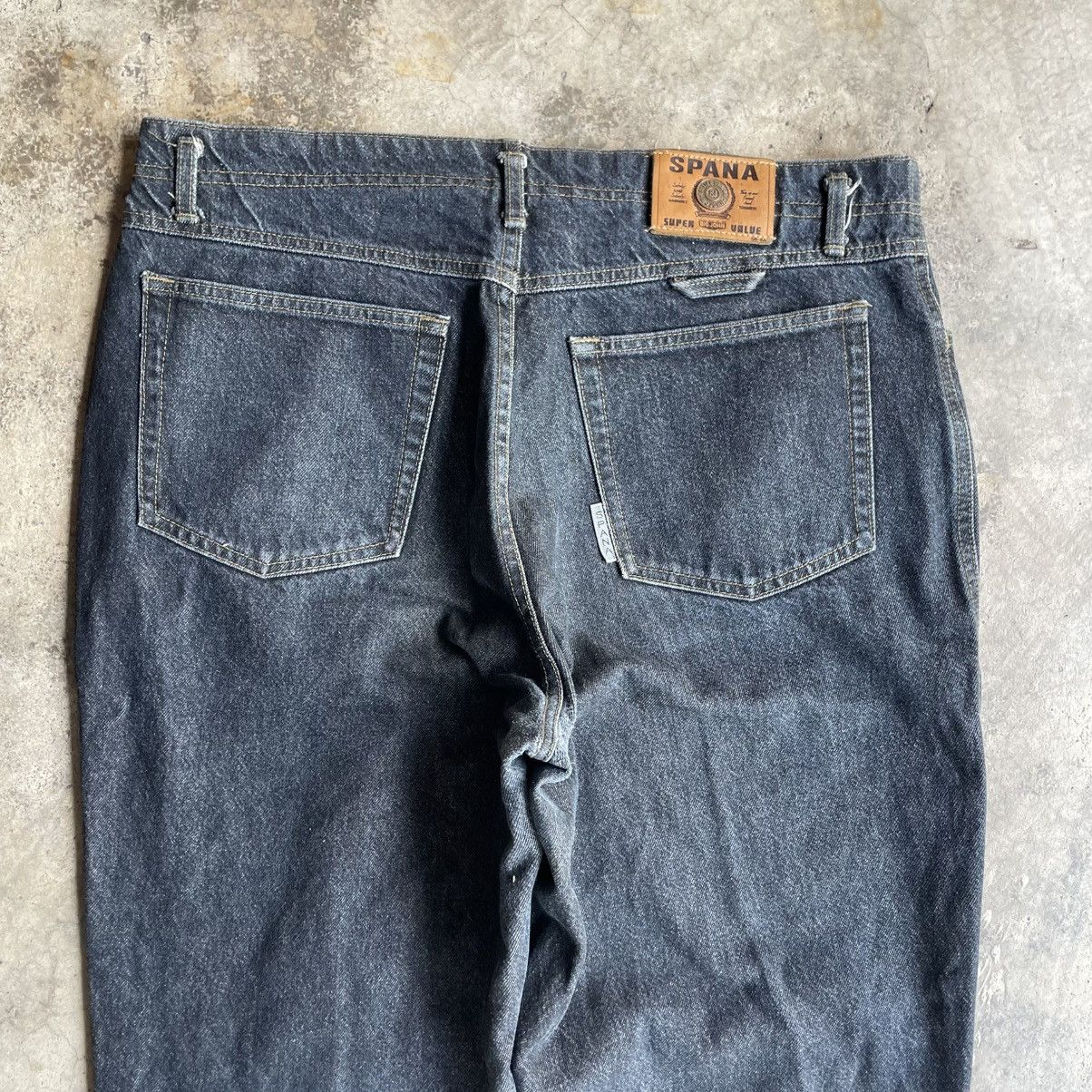 Big John 🔥Vintage Big John Spana Edition Regular Loose Denim Jeans Size US 38 / EU 54 - 5 Thumbnail