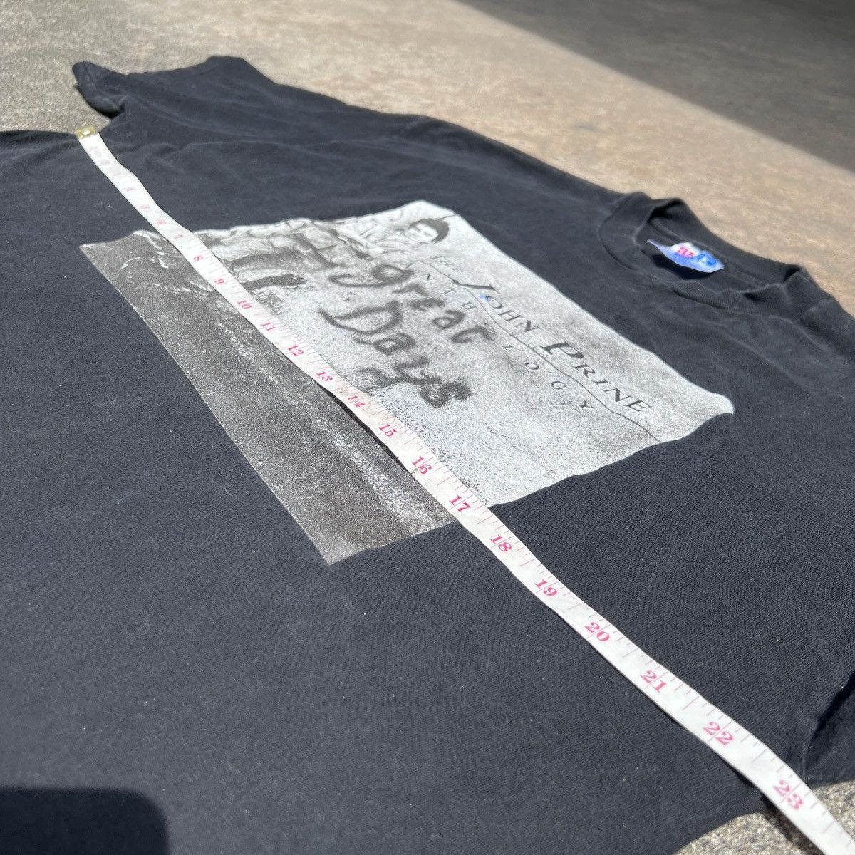 Band Tees × Vintage Vintage 90s John Prine Promo Tee XL Progressive Country folk Size US XL / EU 56 / 4 - 7 Thumbnail
