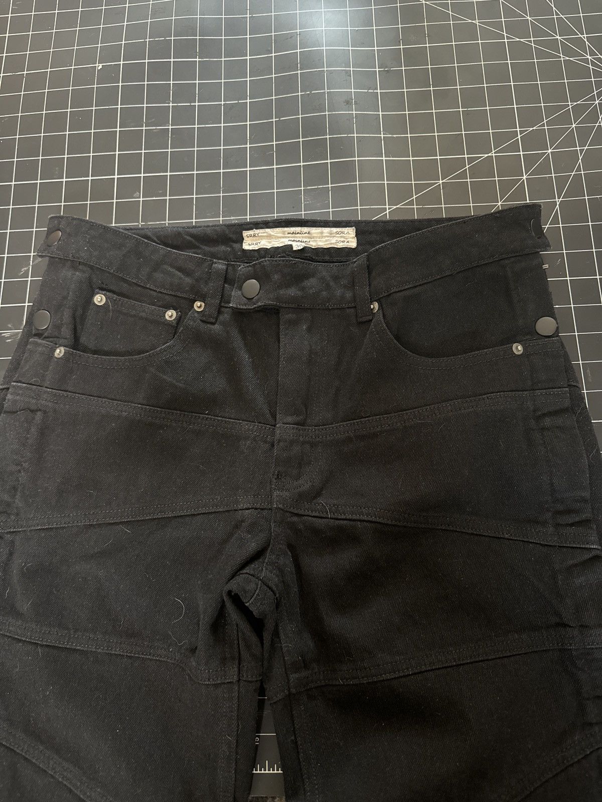 Image of Designer Srrysora Mainline Denim in Black, Men's (Size 30)