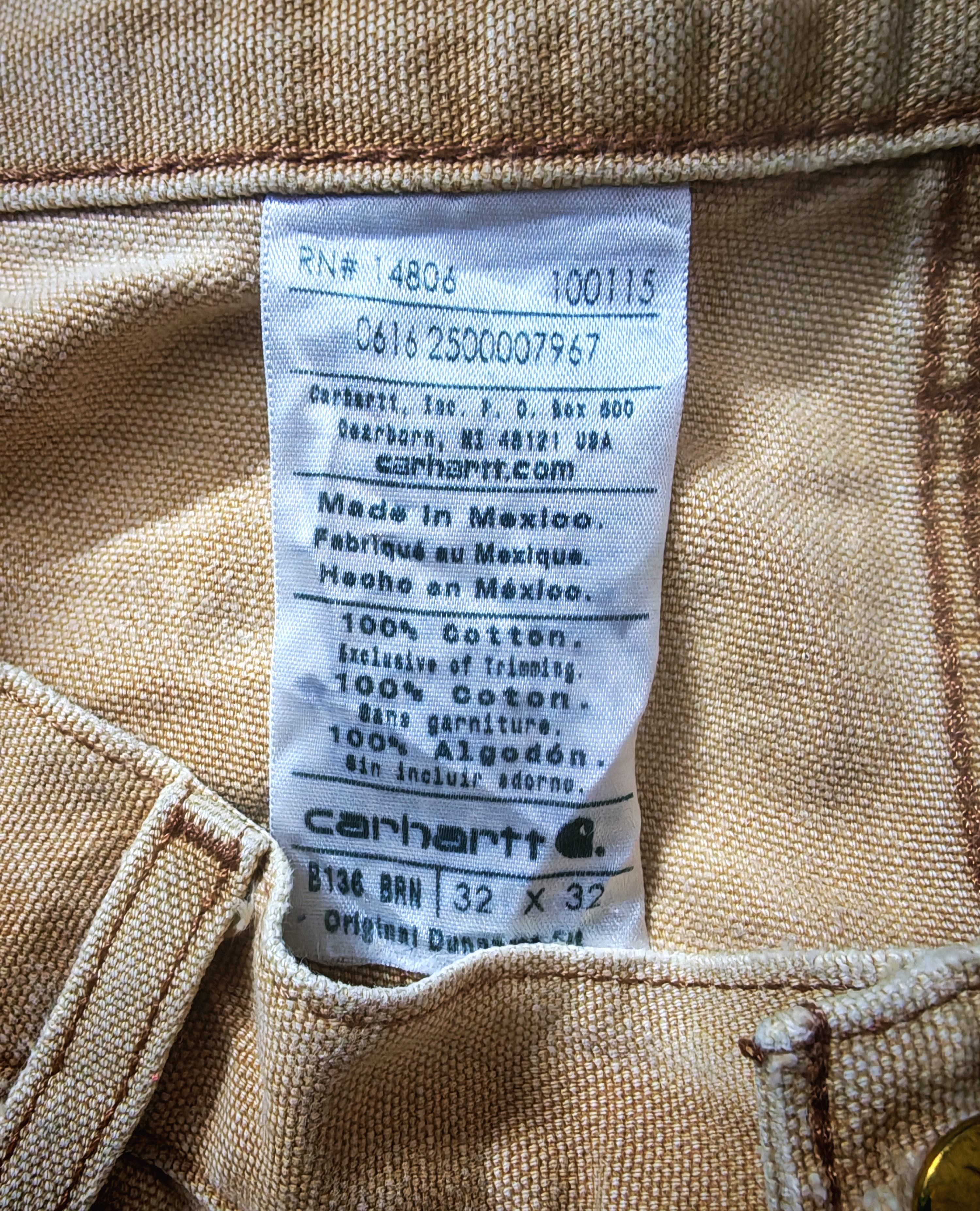 Carhartt Vintage Carhartt Double Knee Pants Size US 32 / EU 48 - 10 Thumbnail