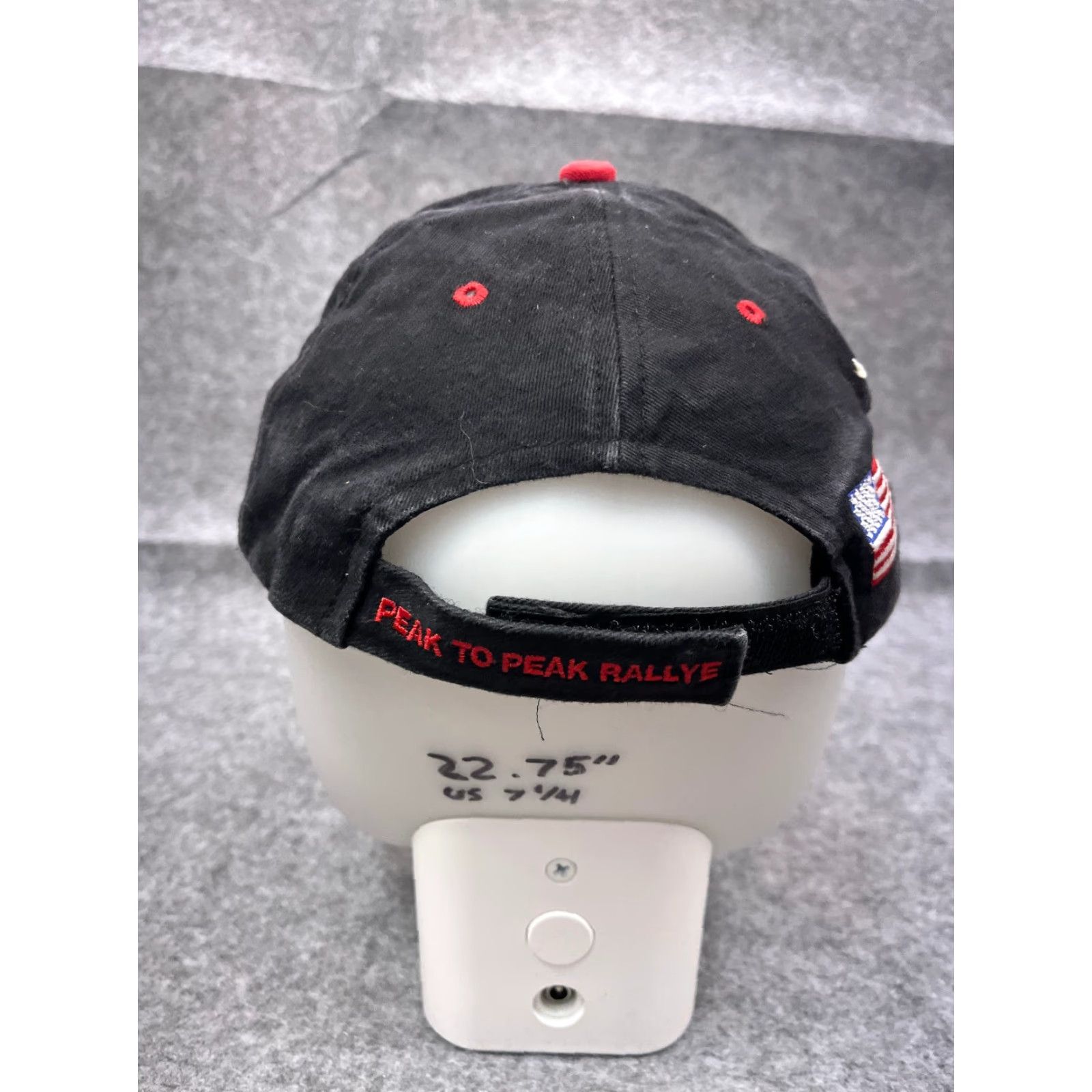 Vintage Peak To Peak Rallye 2010 Racing Hat Cap Adjustable One Size Black Cotton Twill Men Baseball Cap Size ONE SIZE - 6 Thumbnail