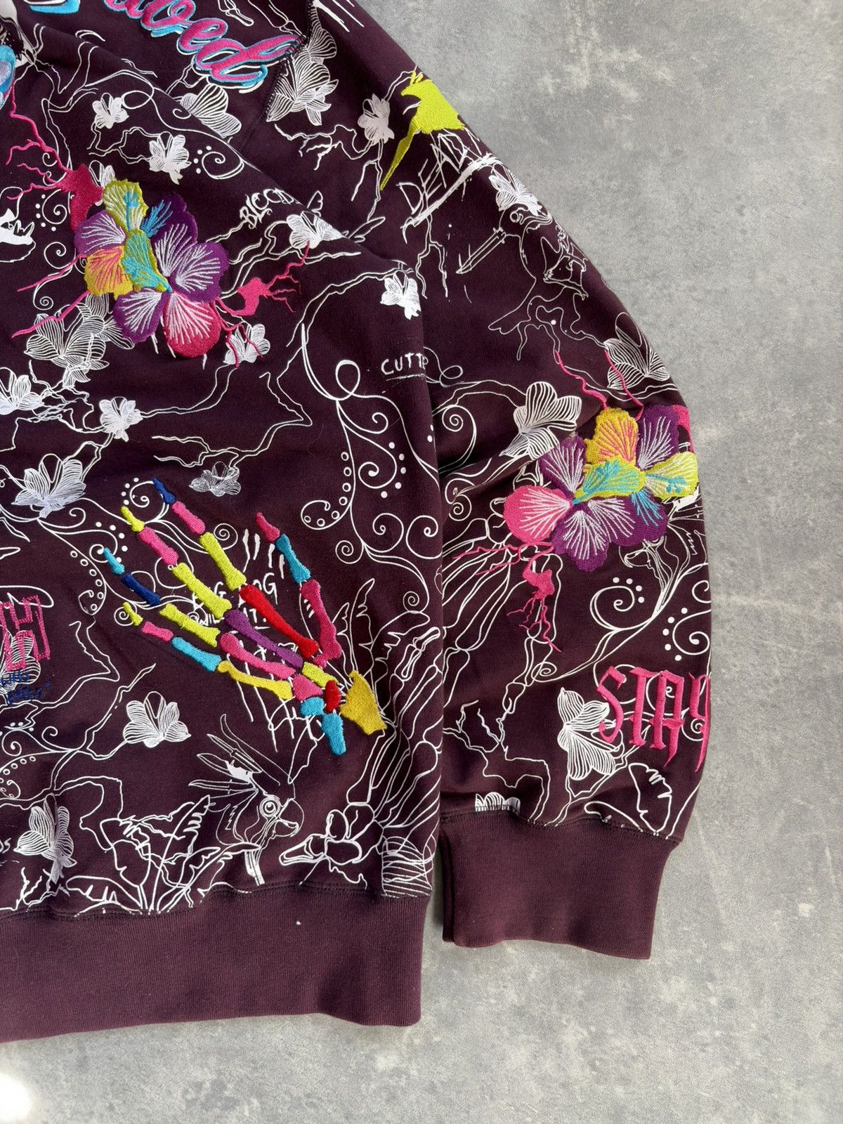 Artful Dodger Artful Dodger Exiled To Bishop AOP Embroidered Zip Hoodie XL Size US XL / EU 56 / 4 - 17 Thumbnail