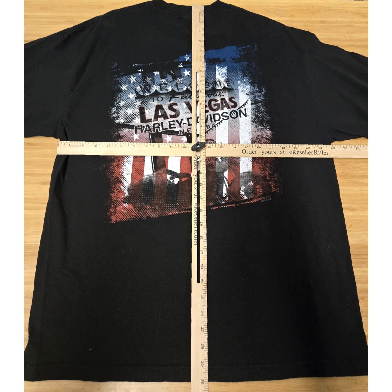 Harley Davidson Harley-Davidson Shirt Mens XL Black Las Vegas Nevada Motorcycle Graphic 2017 Size US XL / EU 56 / 4 - 6 Thumbnail
