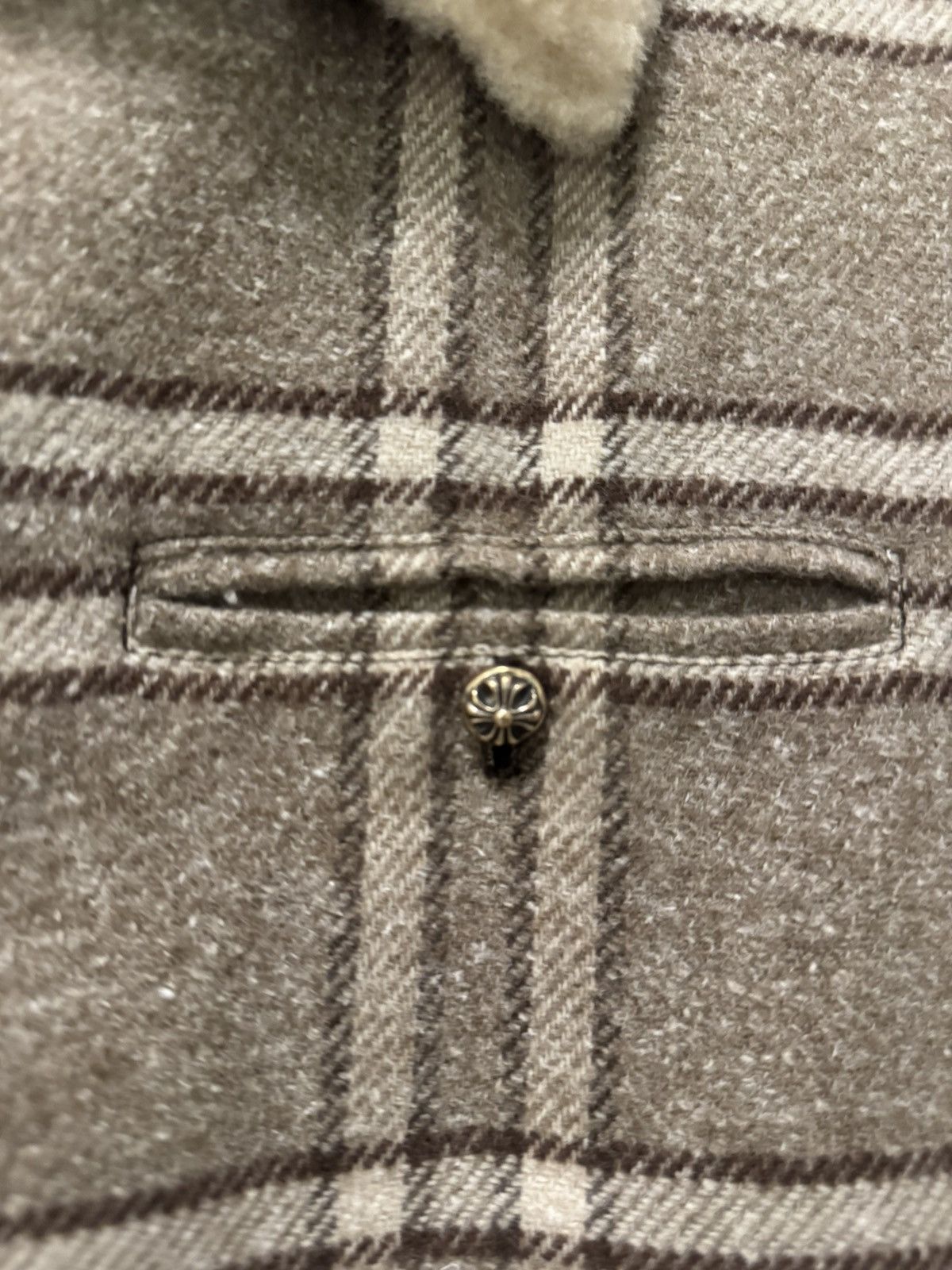 Chrome Hearts Chrome Hearts Shearling Jacket Size US M / EU 48-50 / 2 - 4 Thumbnail