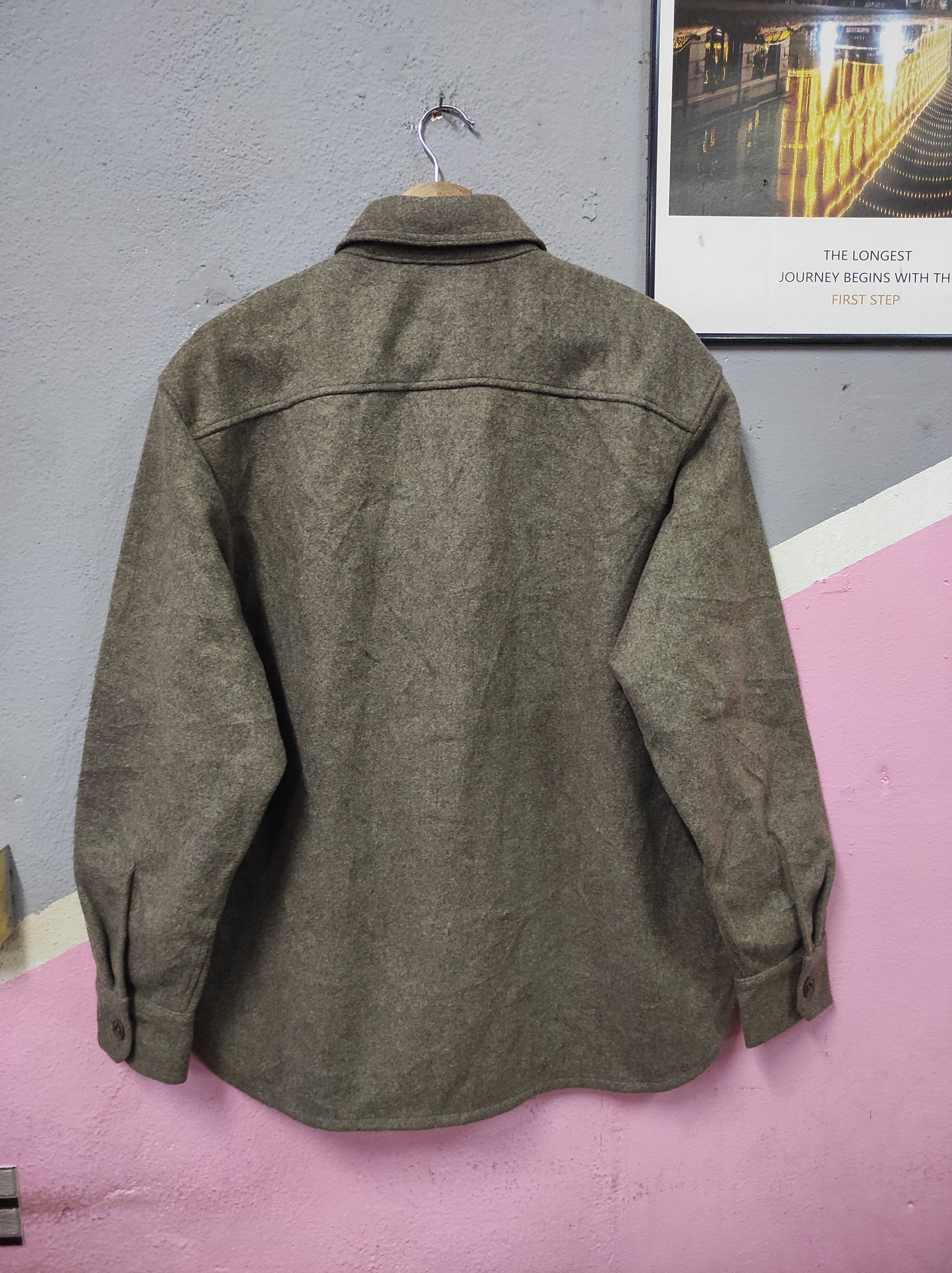 Lemaire × Uniqlo UNIQLO X LEMAIRE WOOL FLANNEL JACKET SWEATER Size US L / EU 52-54 / 3 - 6 Thumbnail