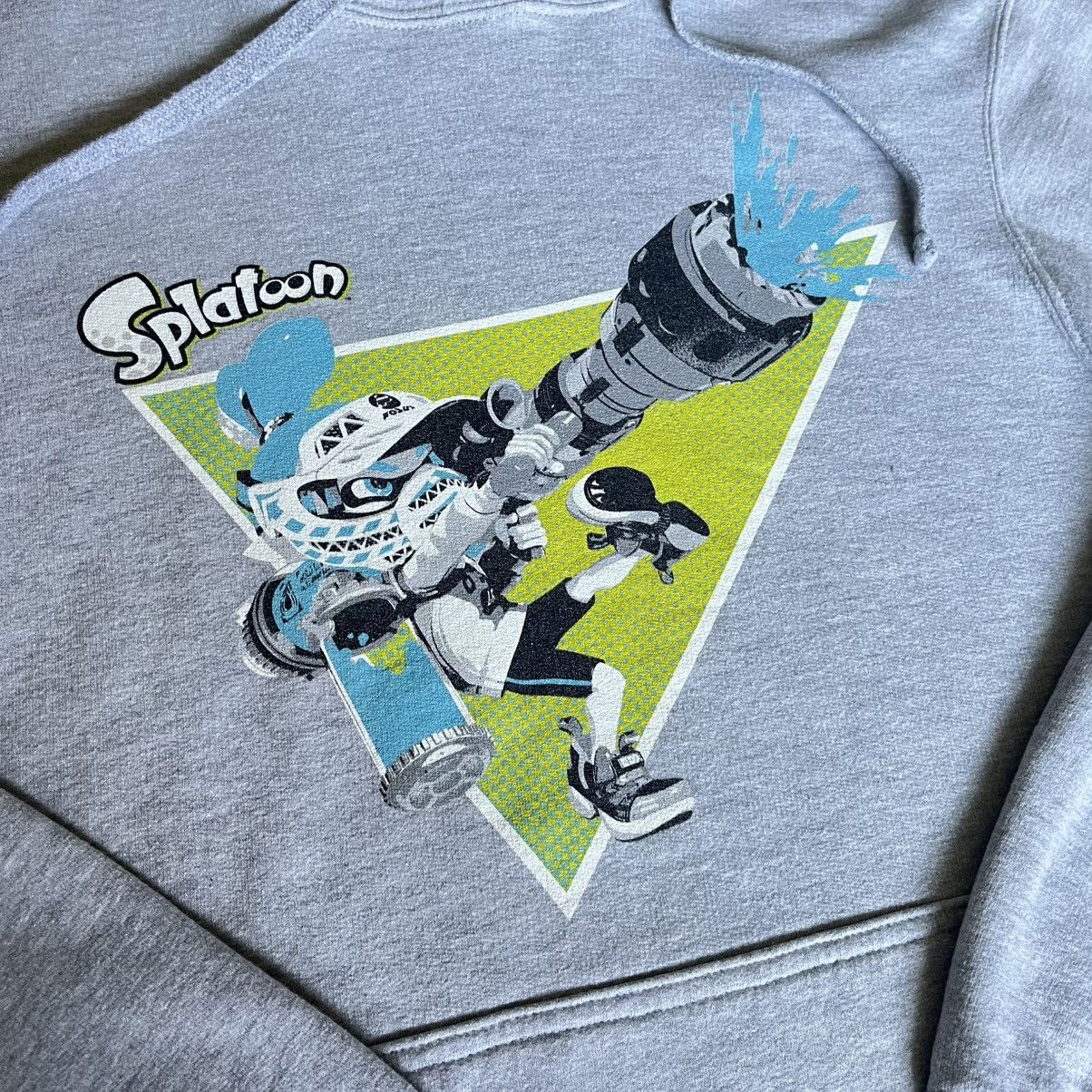 Japanese Brand × Nintendo × Vintage Vintage Nintendo Splatoon Splat Graphic Logo Pullover Hoodie Size US M / EU 48-50 / 2 - 3 Thumbnail