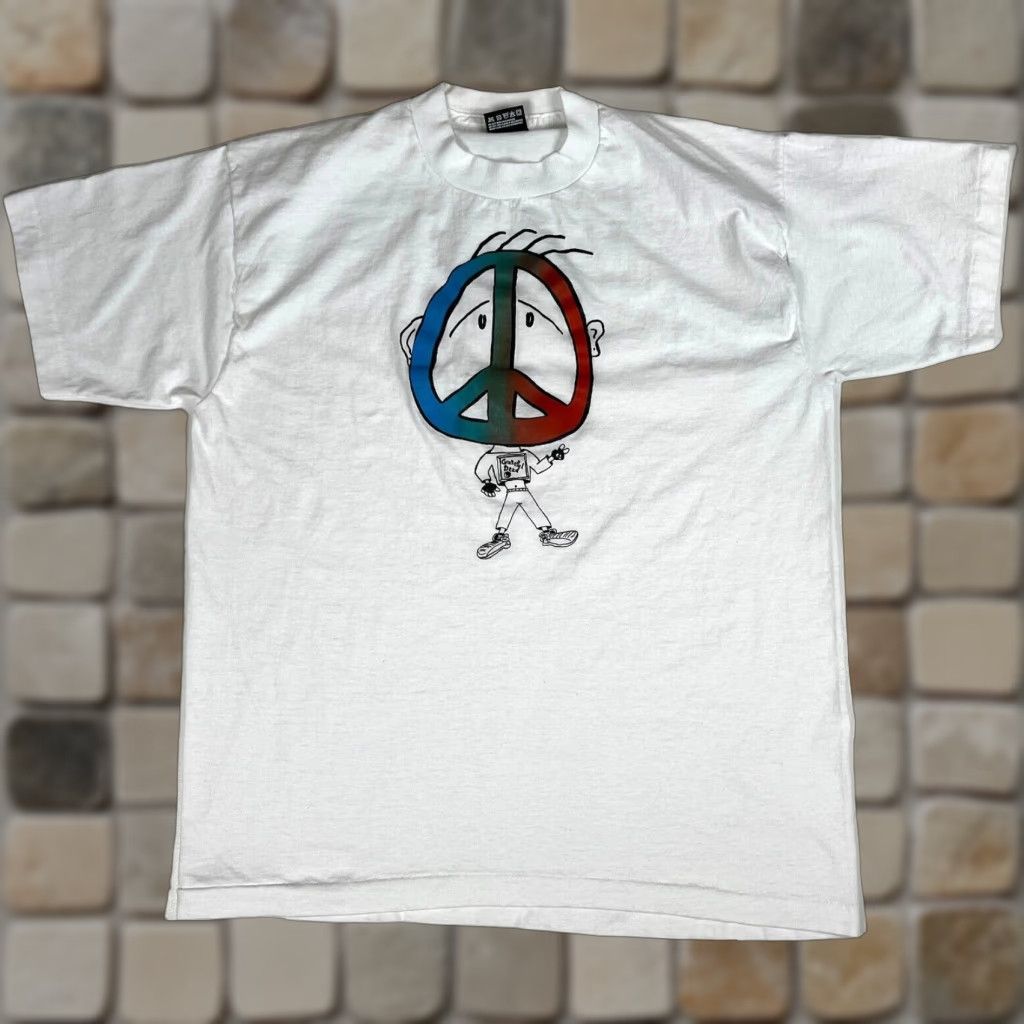Fruit Of The Loom VINTAGE Grateful Dead T-Shirt Unisex Adults Cotton Poly Blend White XS? No Size L Size US L / EU 52-54 / 3 - 1 Thumbnail