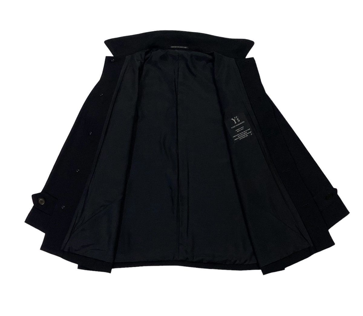 Yohji Yamamoto Yohji Yamamoto Black Wool Jacket Size US L / EU 52-54 / 3 - 21 Thumbnail