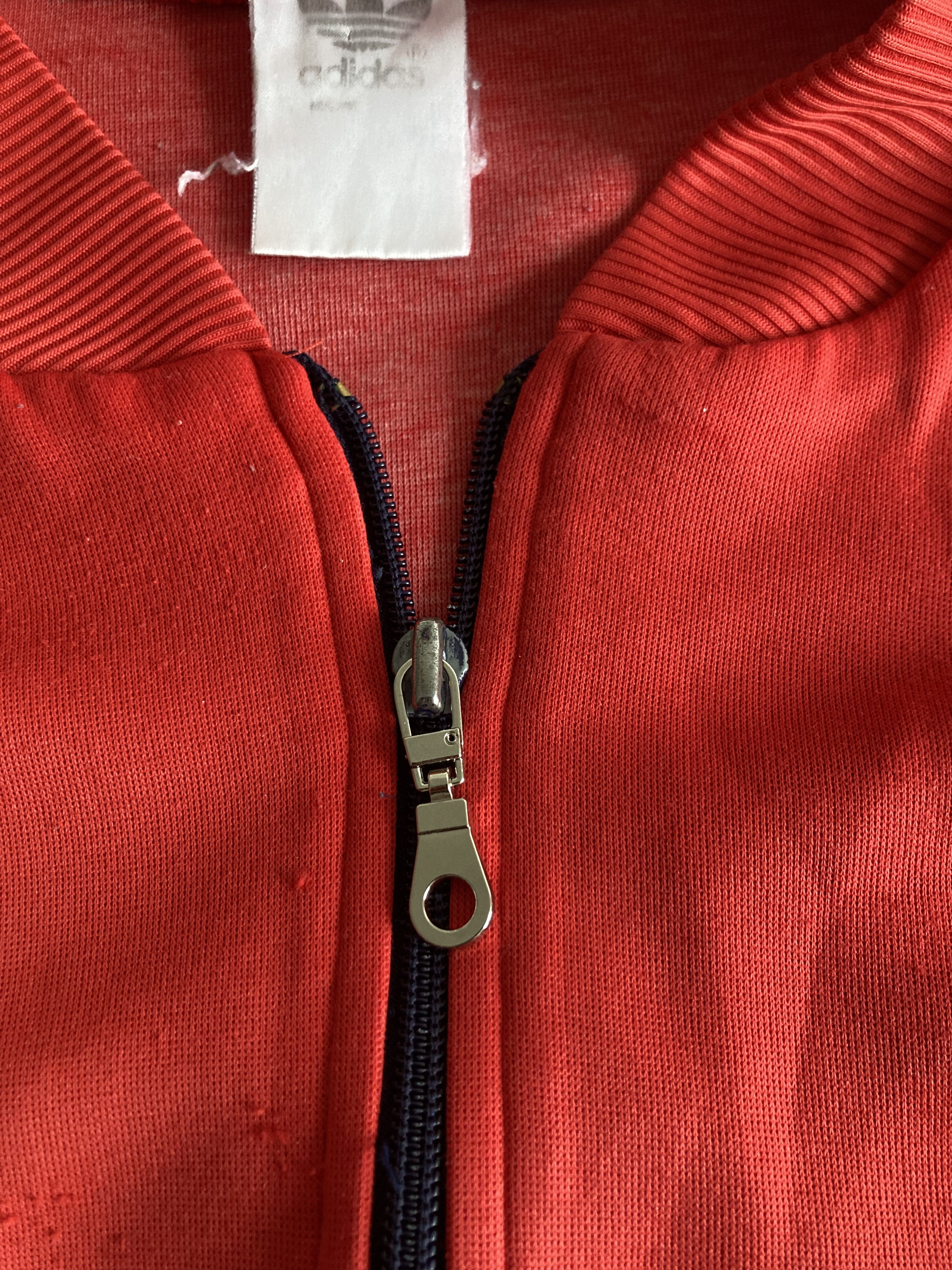 Adidas 80's Jacket Tracksuit Top Sweatshirt Running Sports Jumper Size US M / EU 48-50 / 2 - 6 Thumbnail