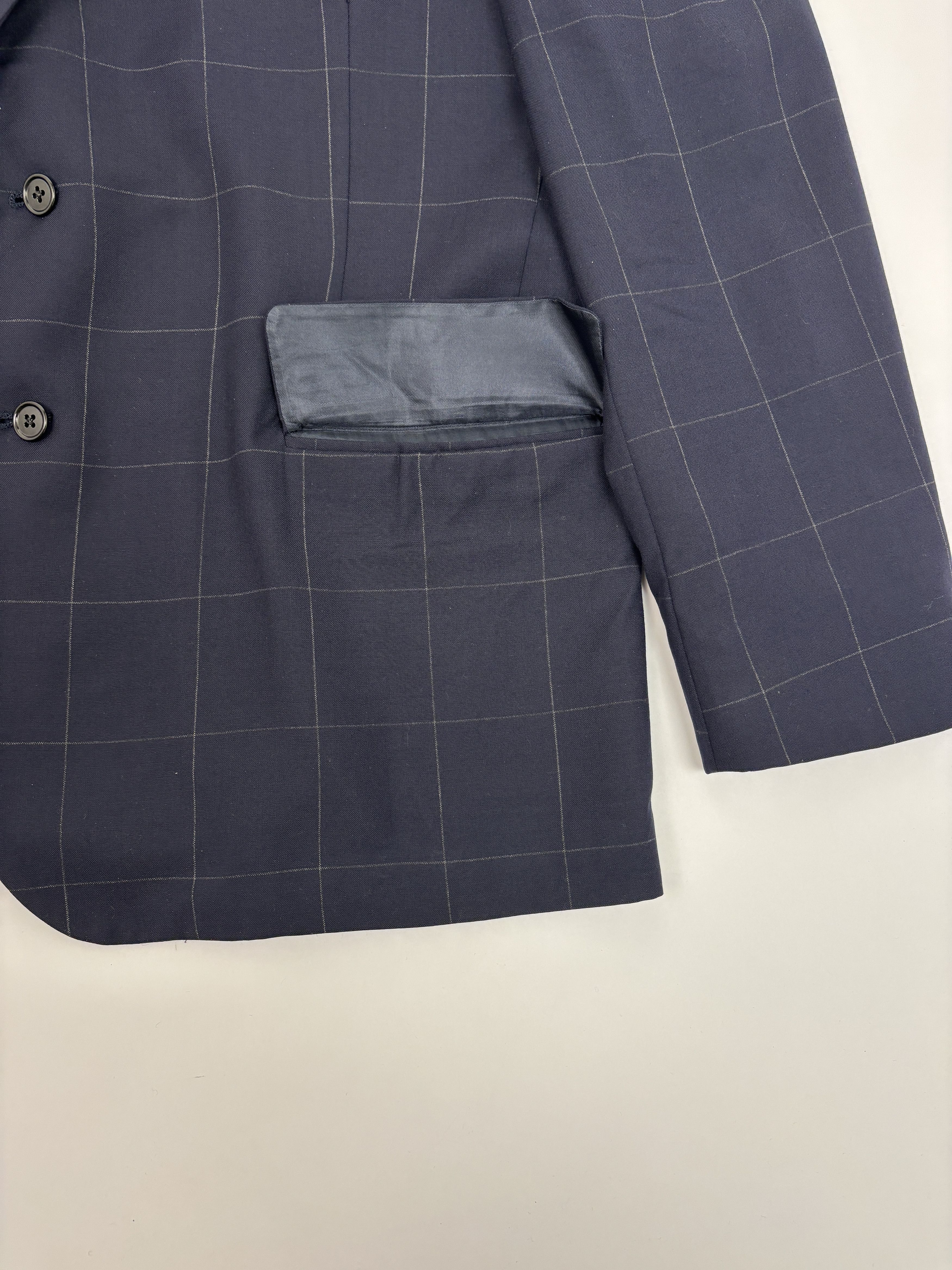 RRL Ralph Lauren RRL Windowpane Wool Blazer Made in USA Size 50R - 6 Thumbnail