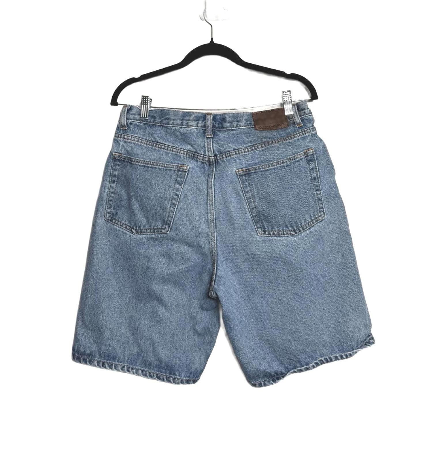 Calvin Klein Vintage 2000s Calvin Klein Blue Denim Jean Shorts Size US 33 - 2 Thumbnail